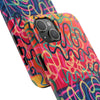 Colorful Squiggly Lines Tough Phone Cases