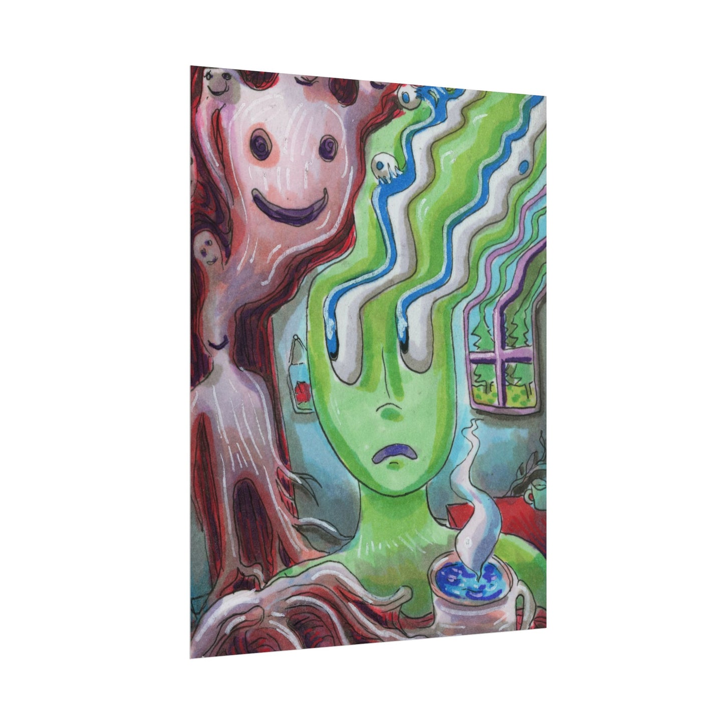 "Unwanted Visitor" poster