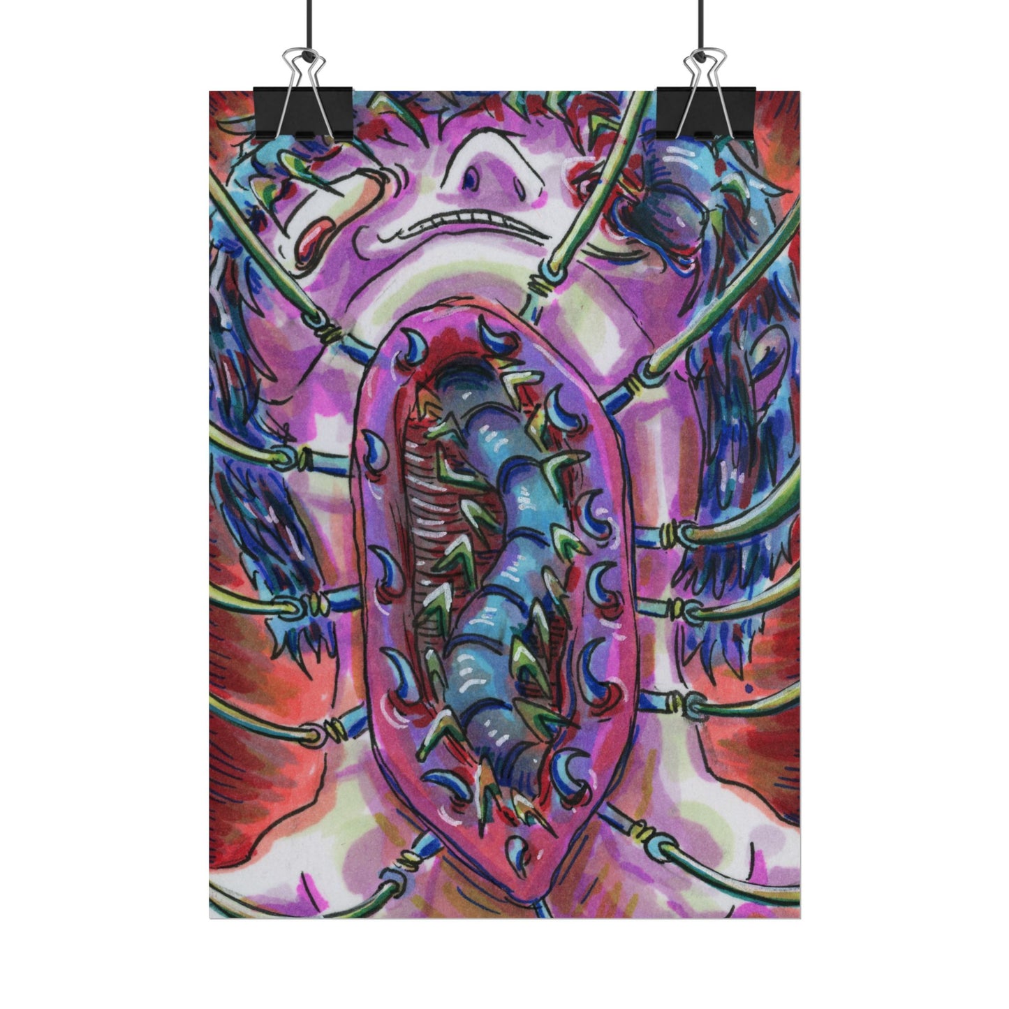 "Centipede Neck" poster