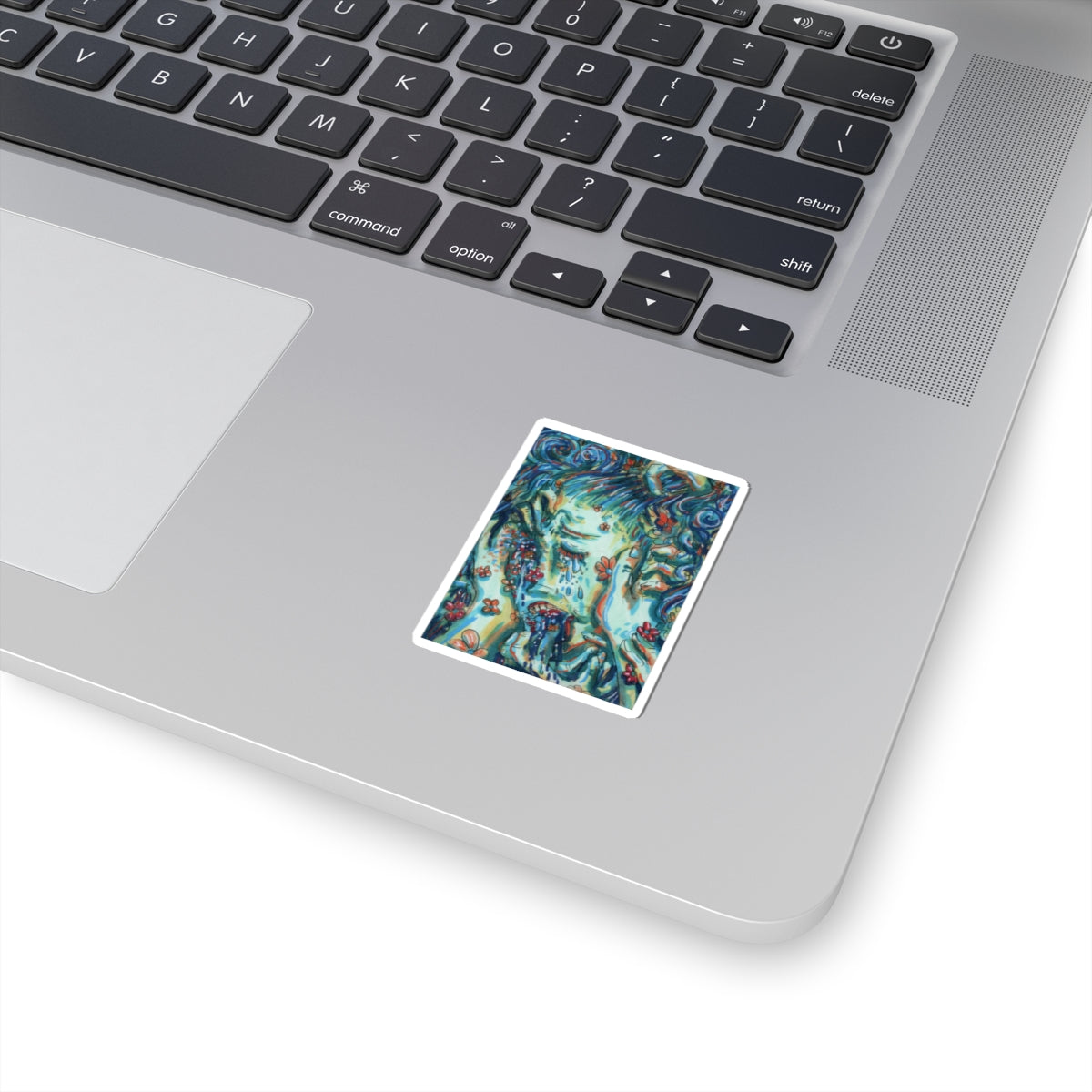 "Pollenated" sticker