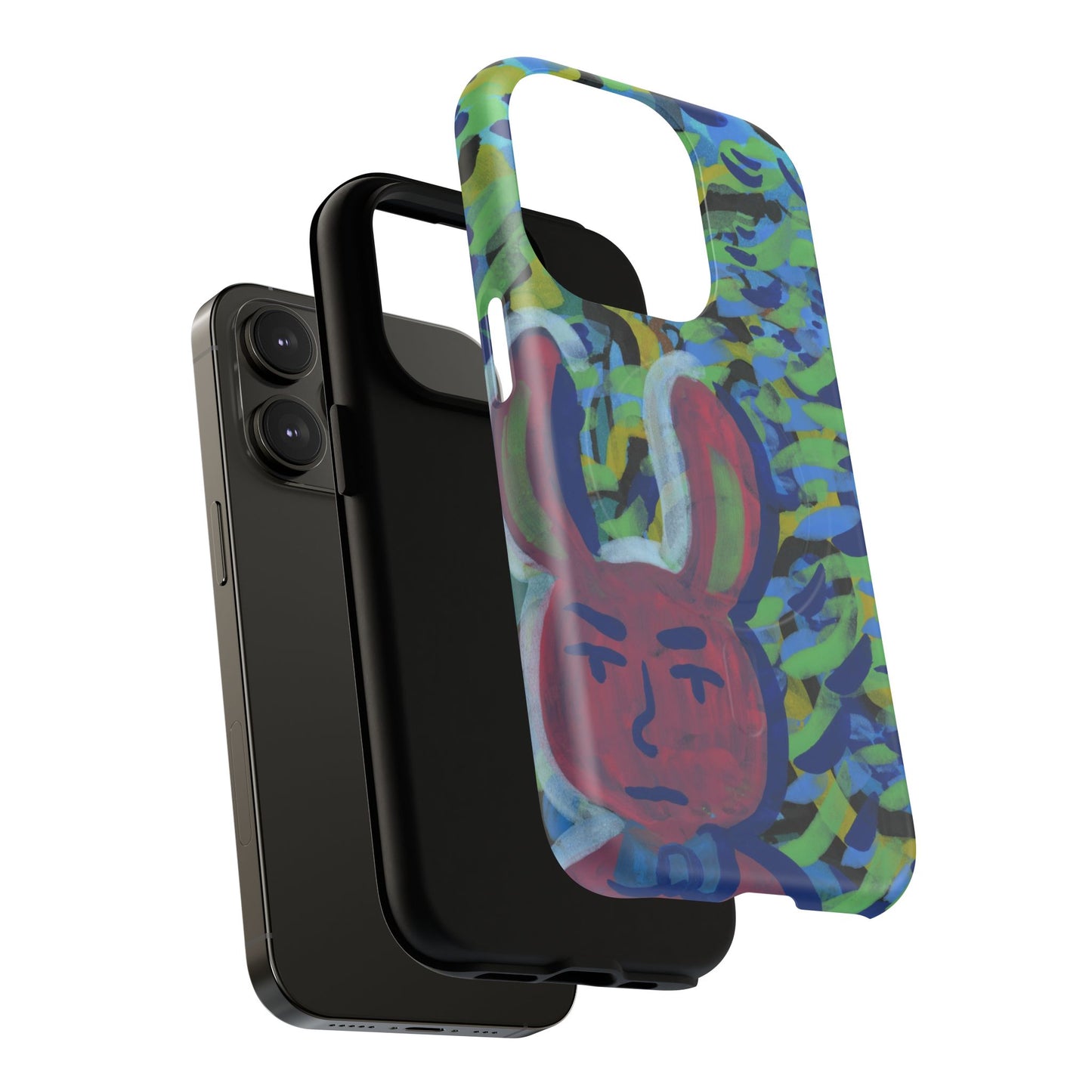 Bunny Dude Tough Magnetic Cases