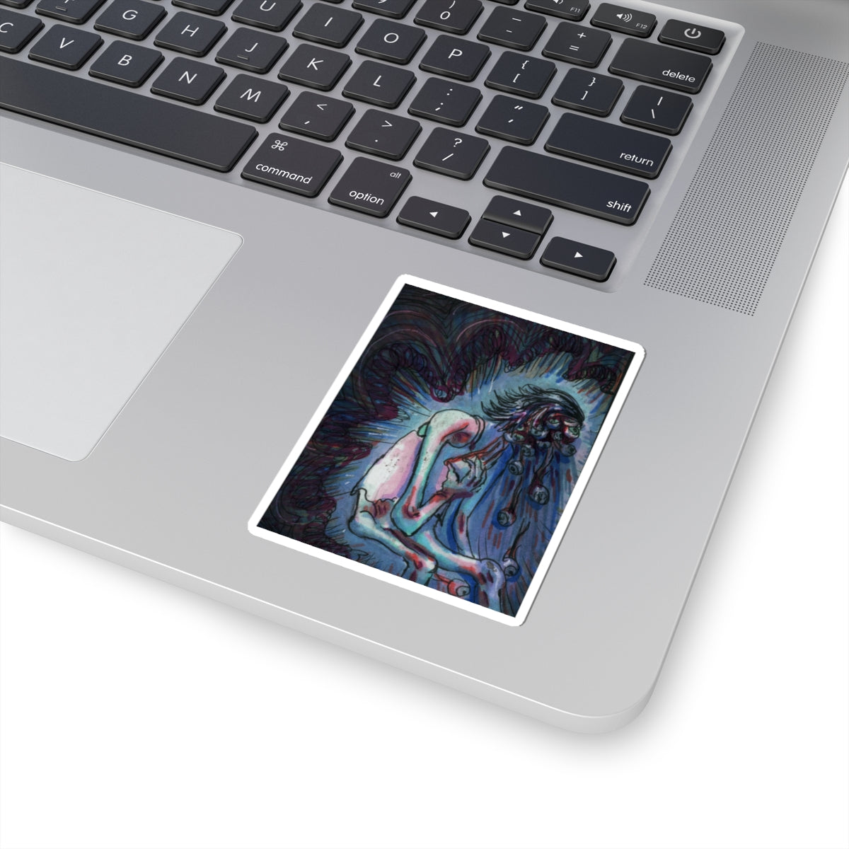 "Eyeball Vomit" sticker