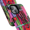 Abstracted Demon Tough Magnetic Cases