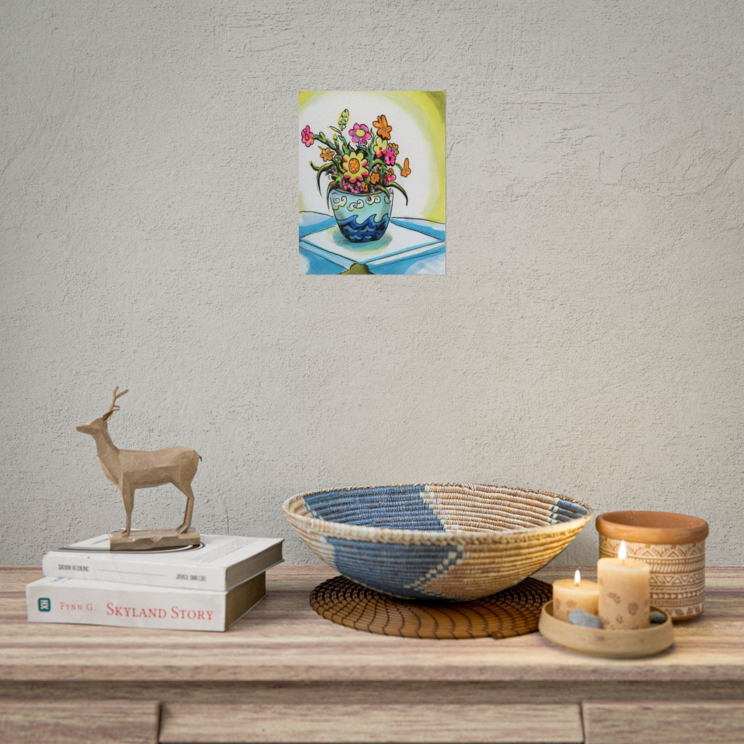 "Flower Vase" poster