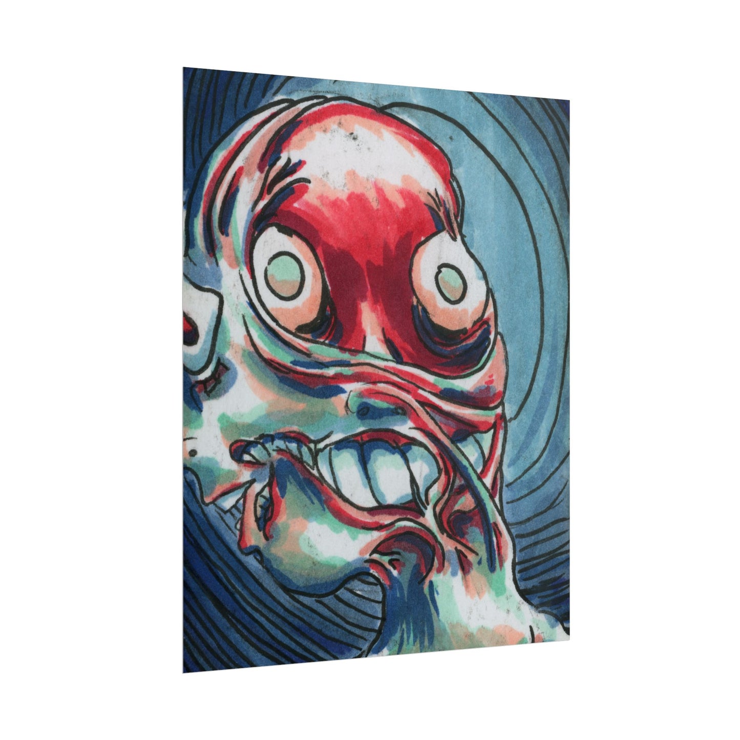 "Prolonged Eye Contact" poster