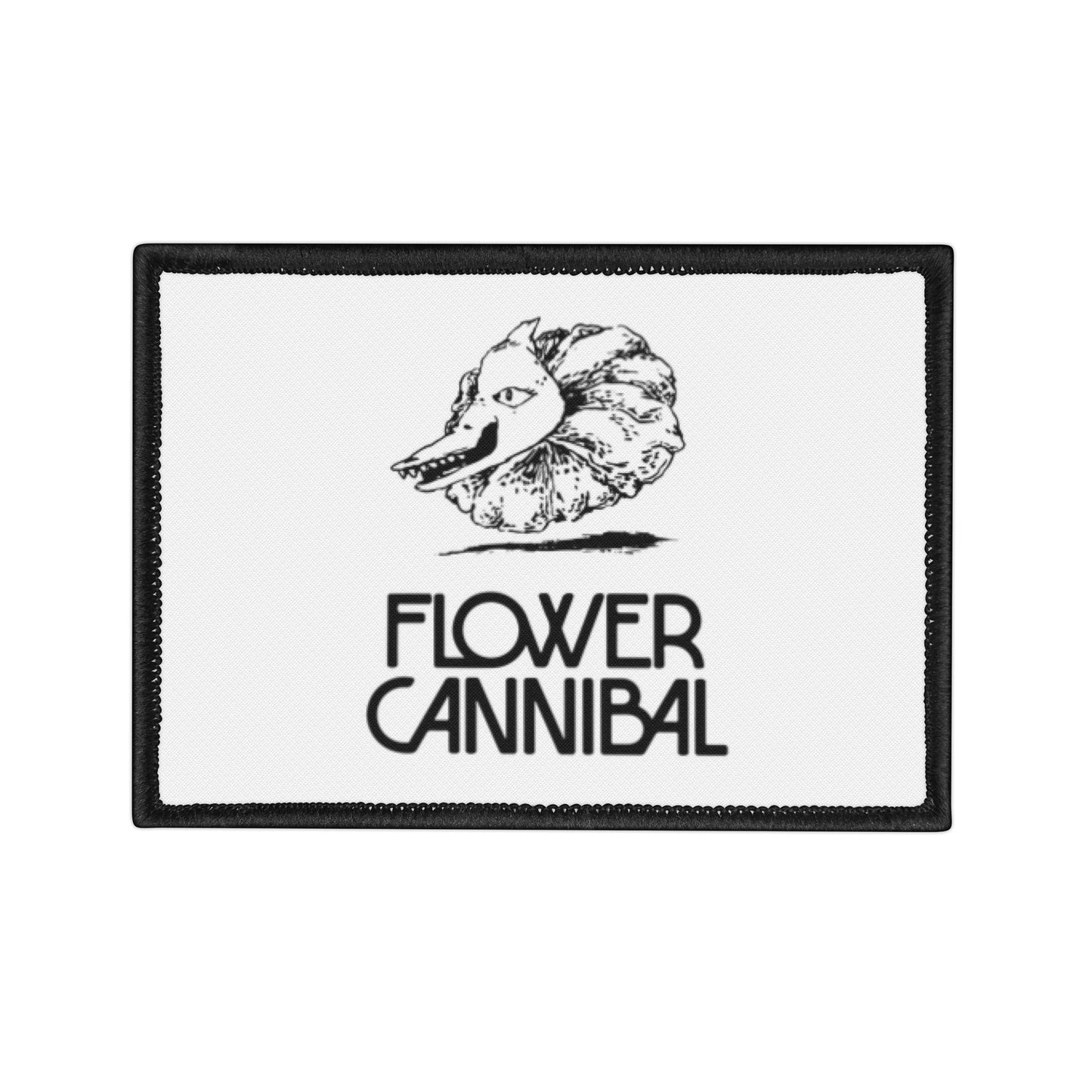 Iron-On Patches - Flower Cannibal Head