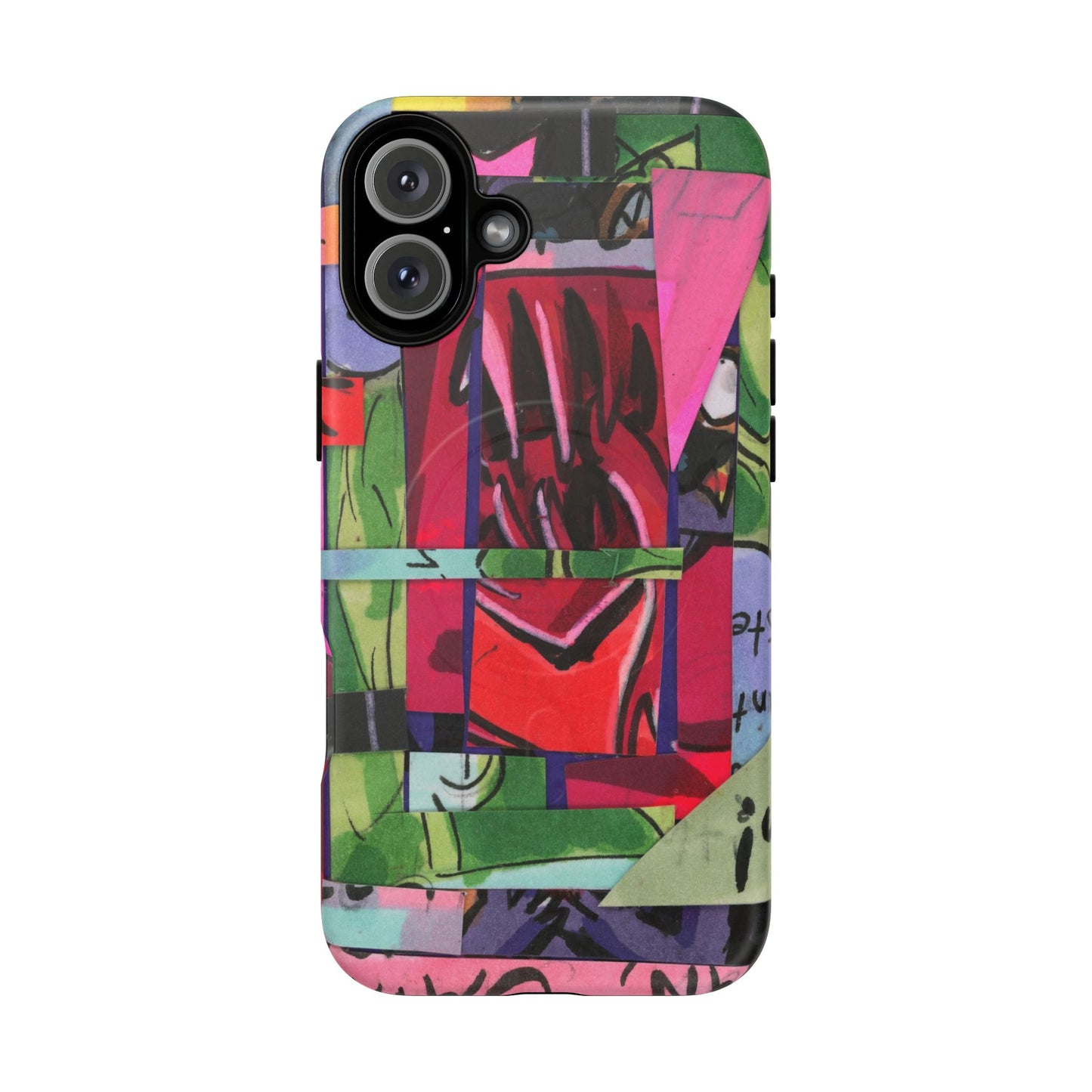 Abstracted Demon Tough Magnetic Cases