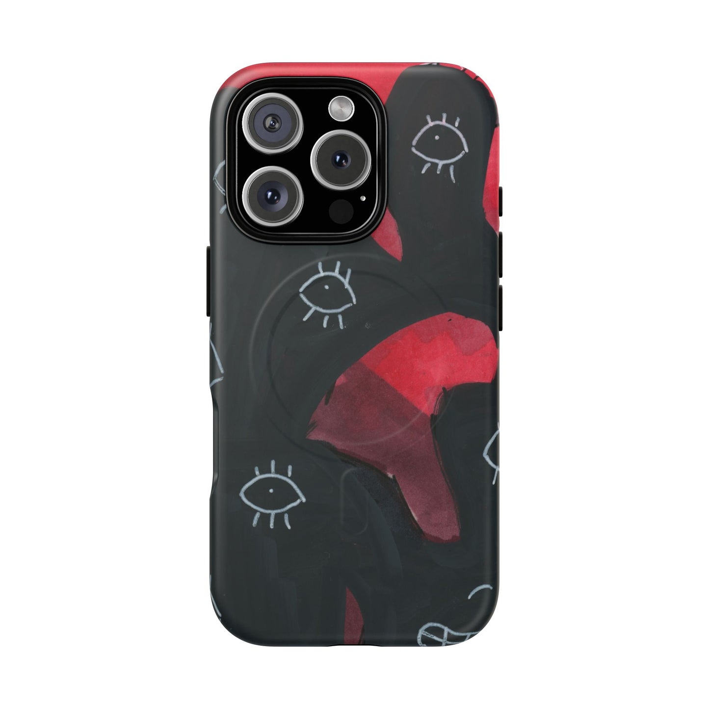 Eyeball Rage Tough Magnetic Cases