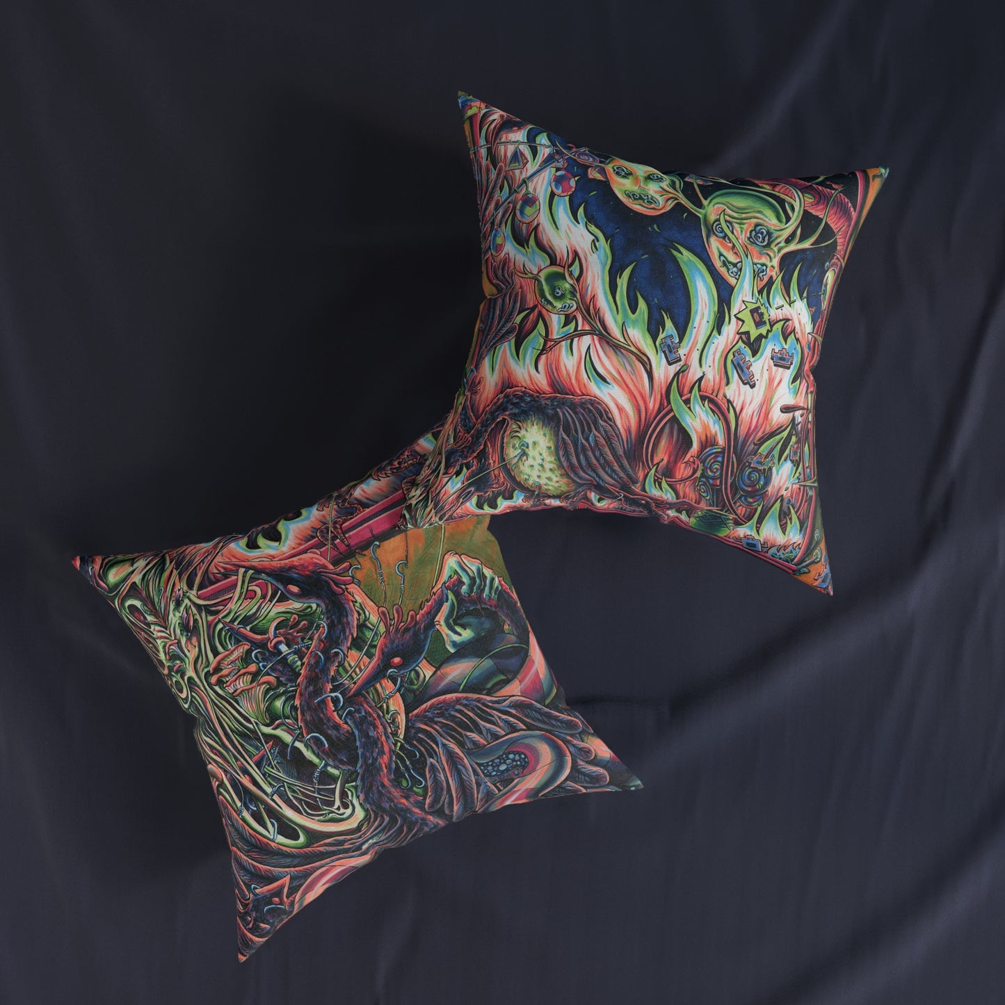 Square Pillow - Early Bird