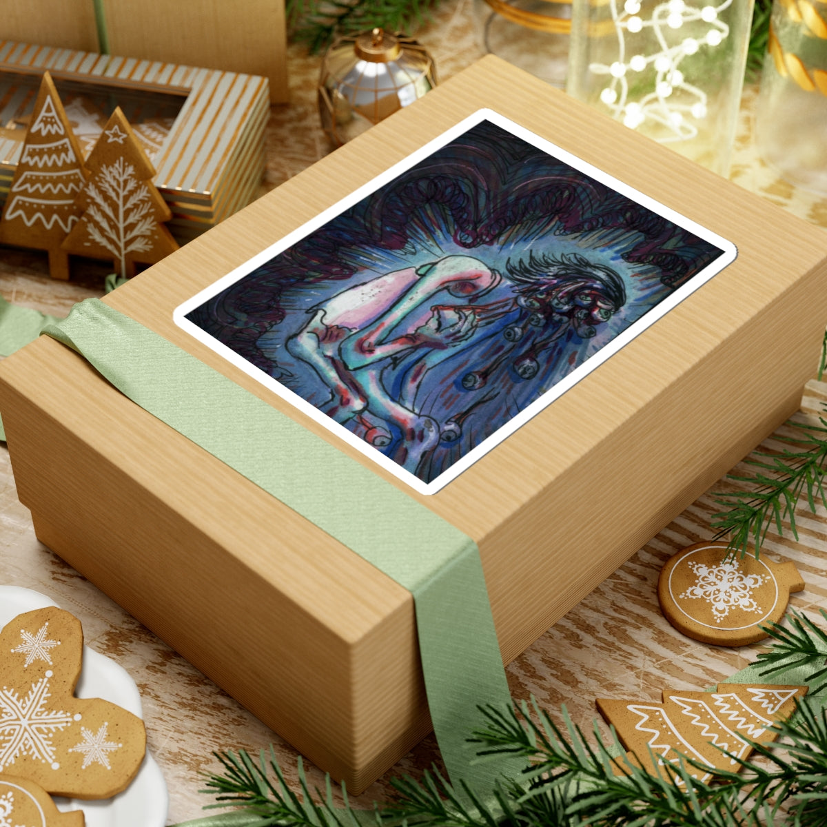 "Eyeball Vomit" sticker