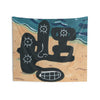 Beach time fun Indoor Wall Tapestry