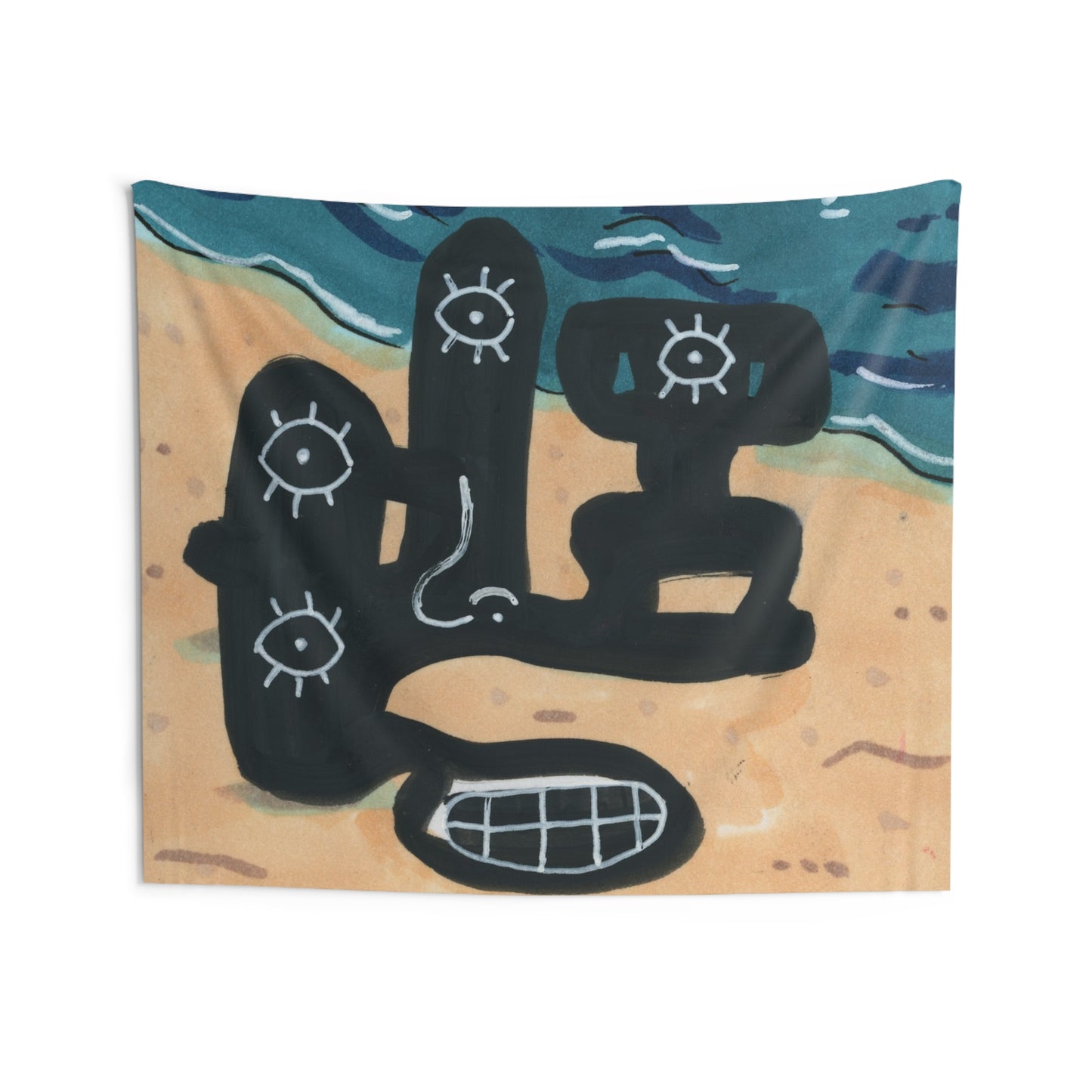 Beach time fun Indoor Wall Tapestry