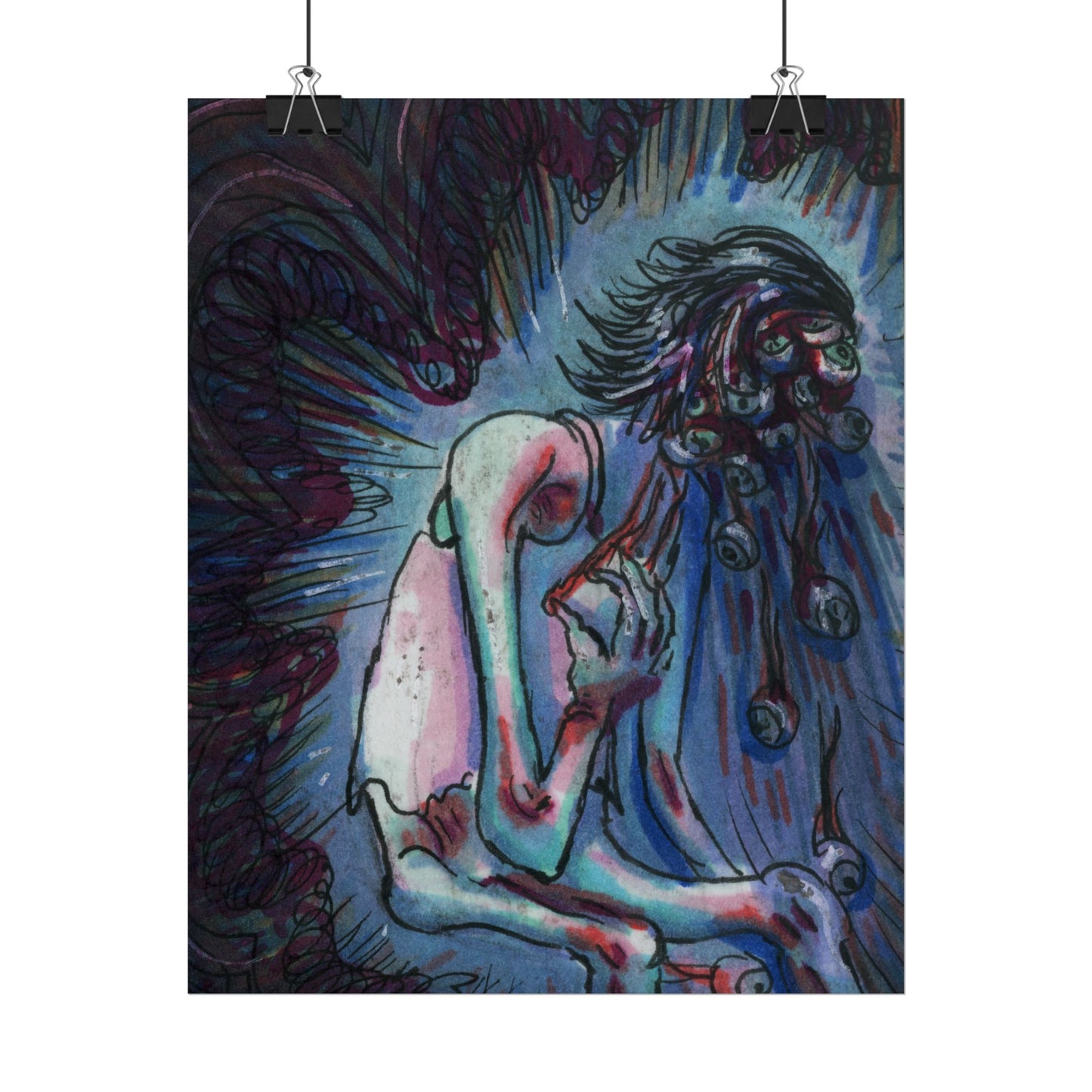 "Eyeball Vomit" poster