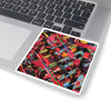 Abstracted Scraps Kiss-Cut Sticker