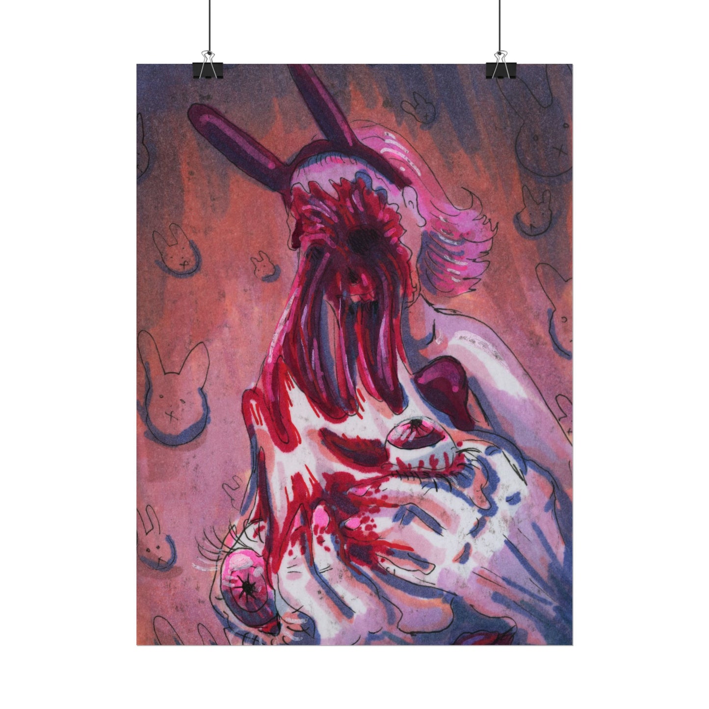 "Face Ripped Off" poster