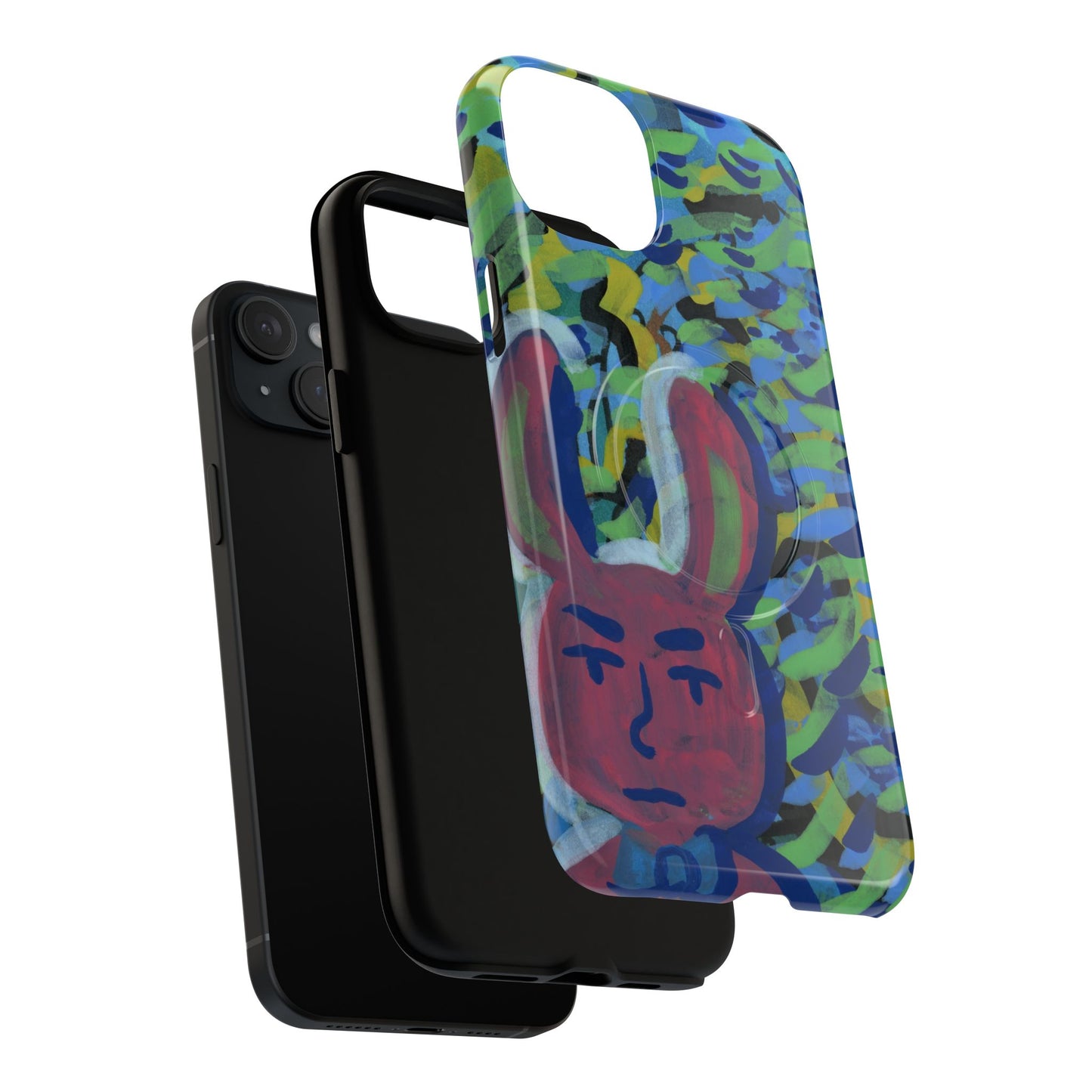 Bunny Dude Tough Magnetic Cases