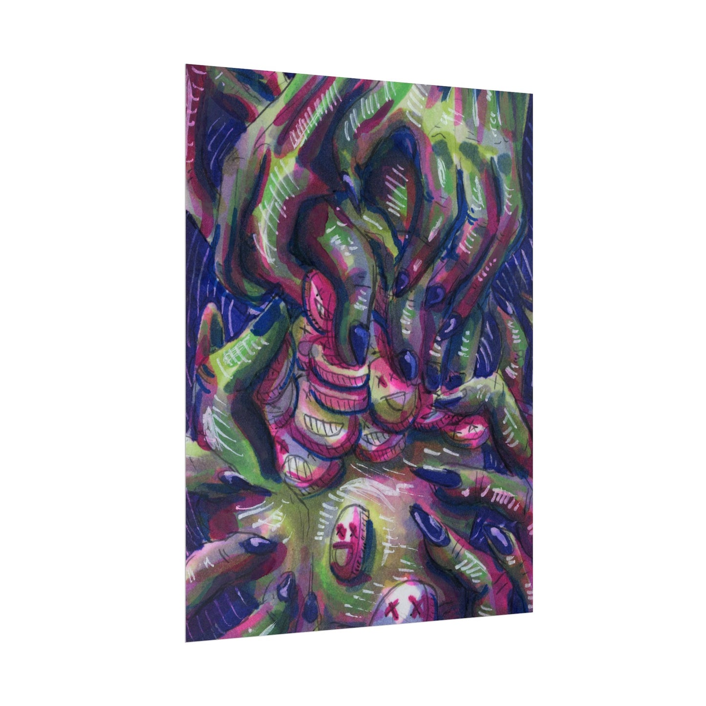 "Unclench my Fist" poster