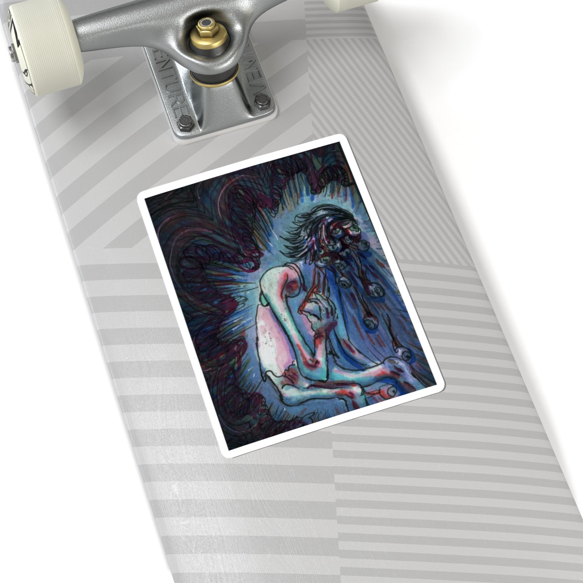 "Eyeball Vomit" sticker