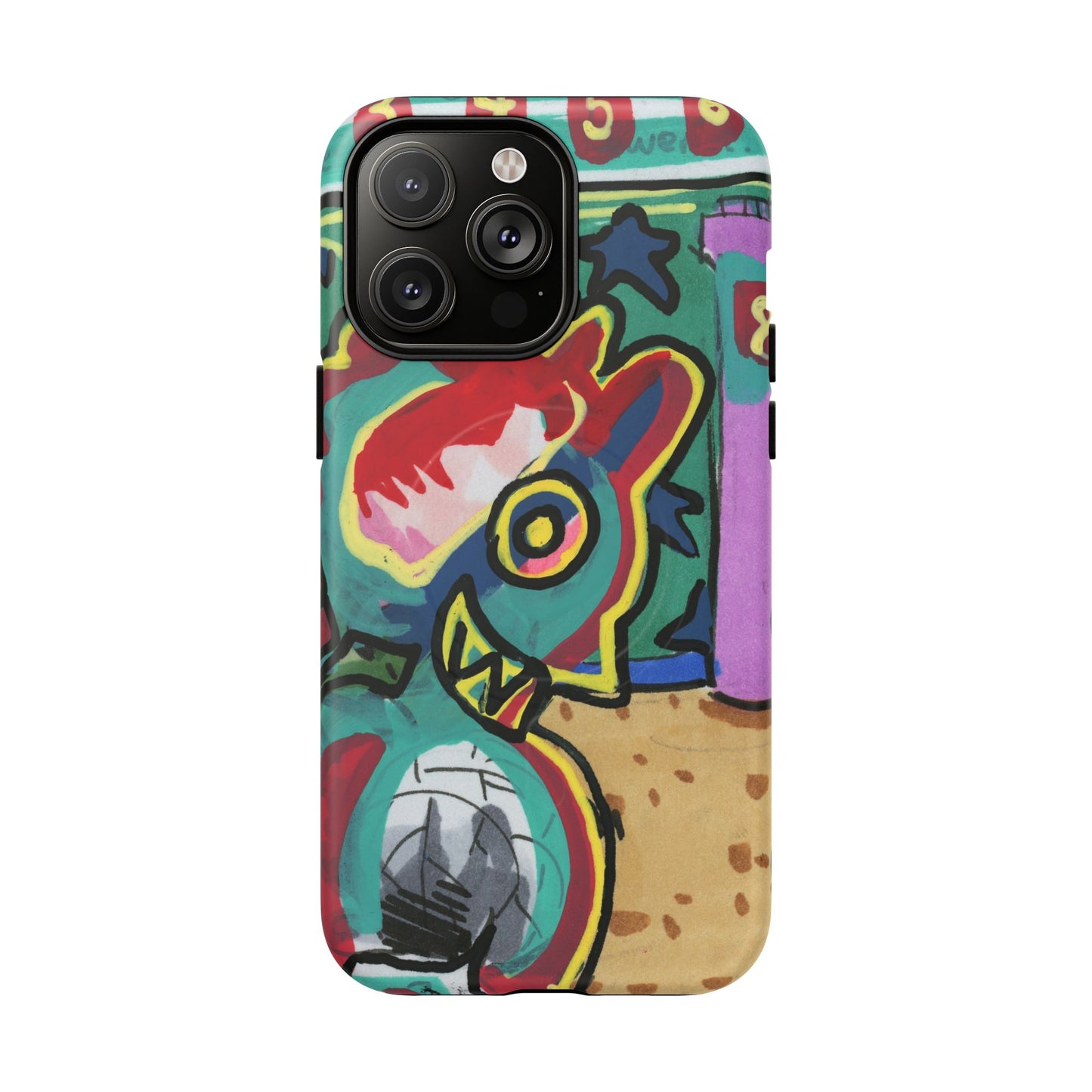 Smiley Creature Tough Magnetic Cases