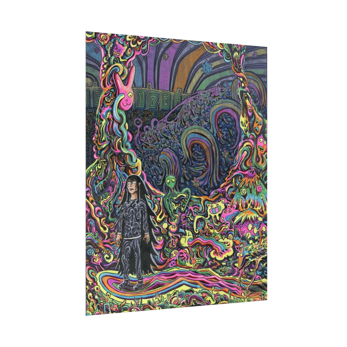 "Welcome to Floofle World" Print