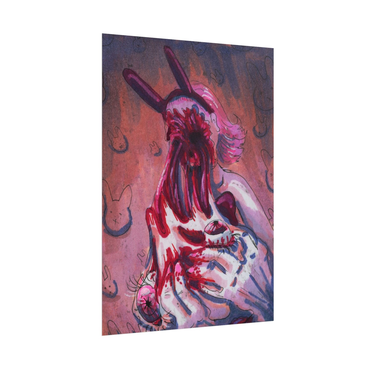 "Face Ripped Off" poster