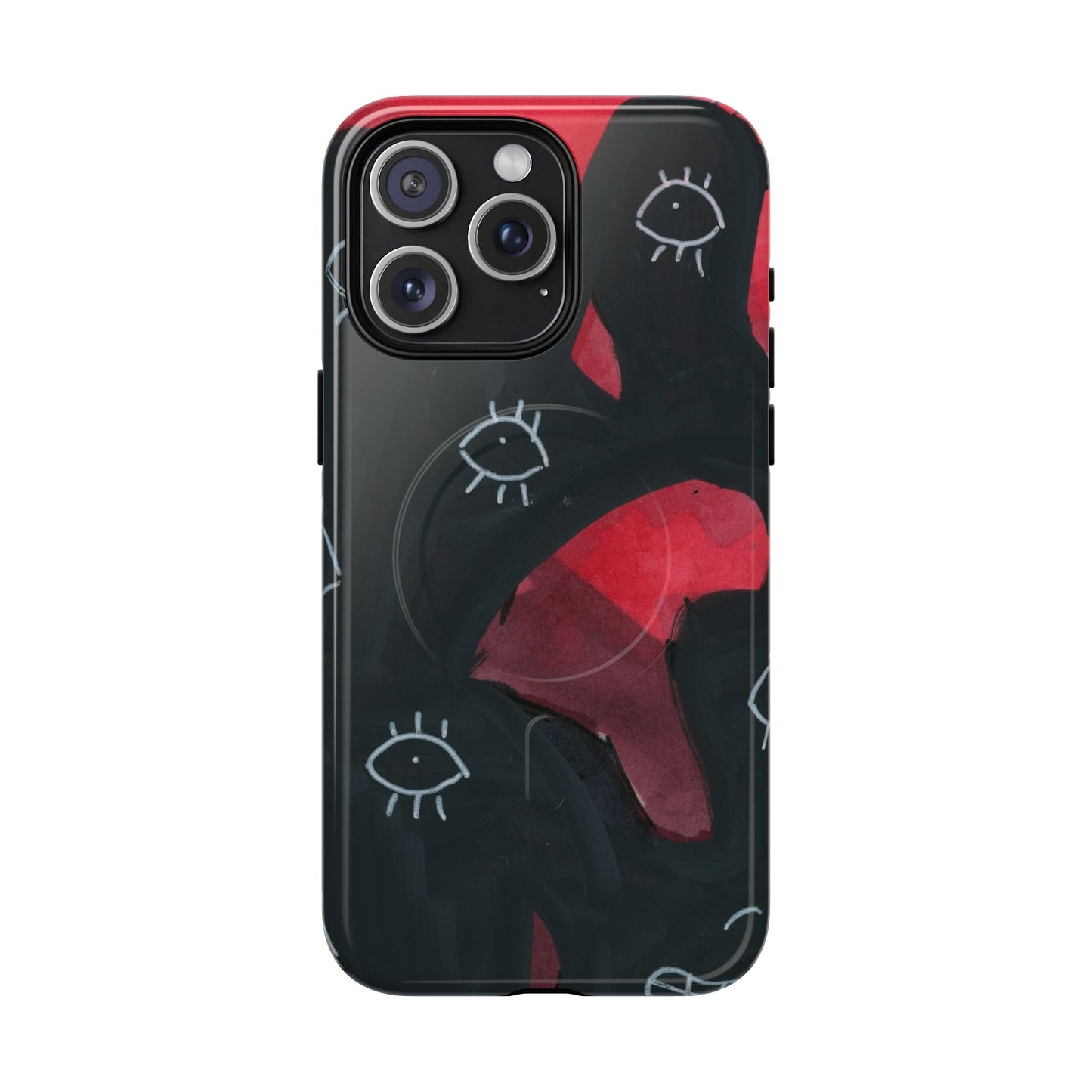 Eyeball Rage Tough Magnetic Cases