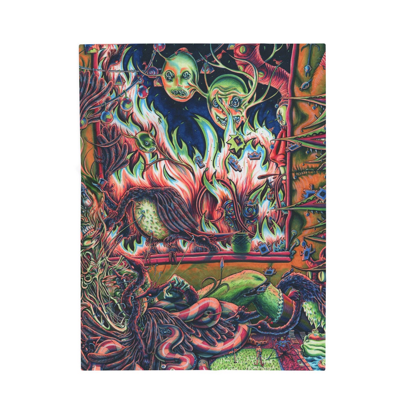 Velveteen Plush Blanket - Early Bird