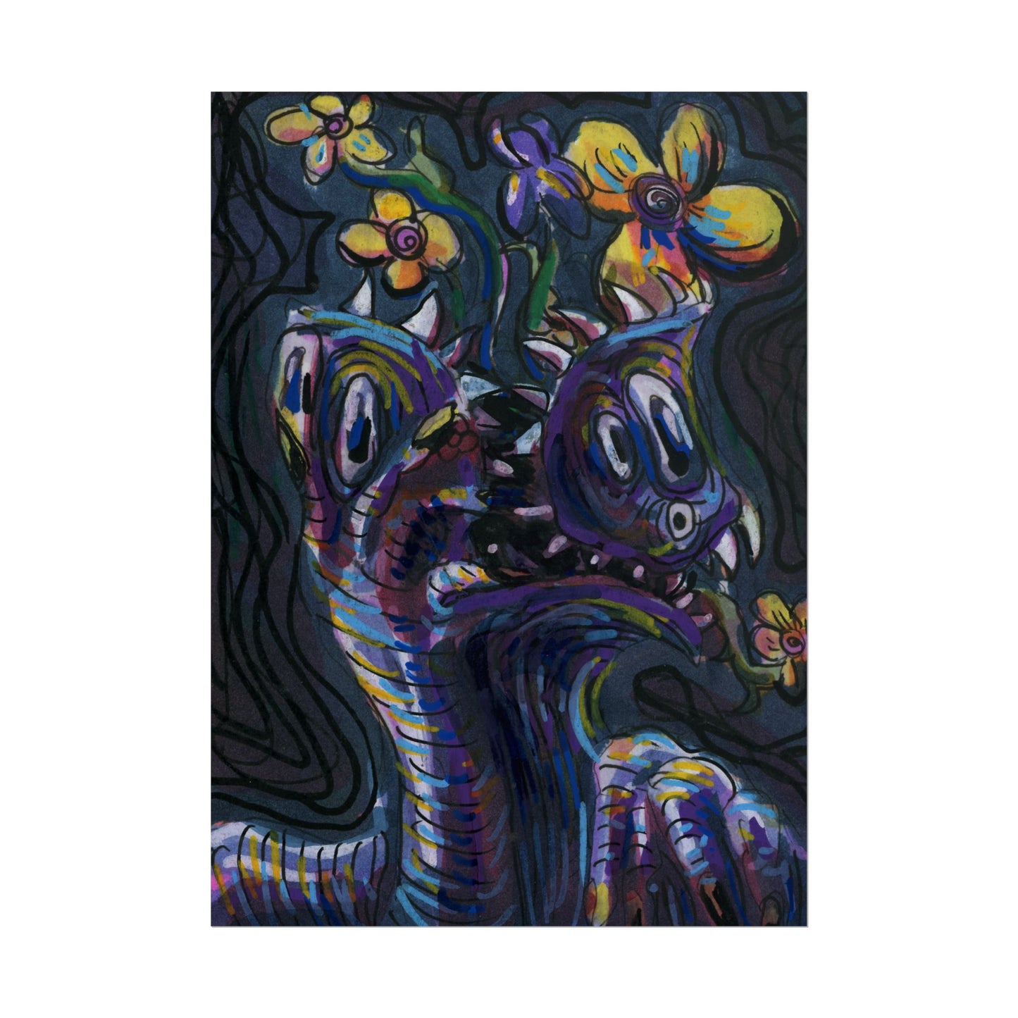 "Flower Friend" poster