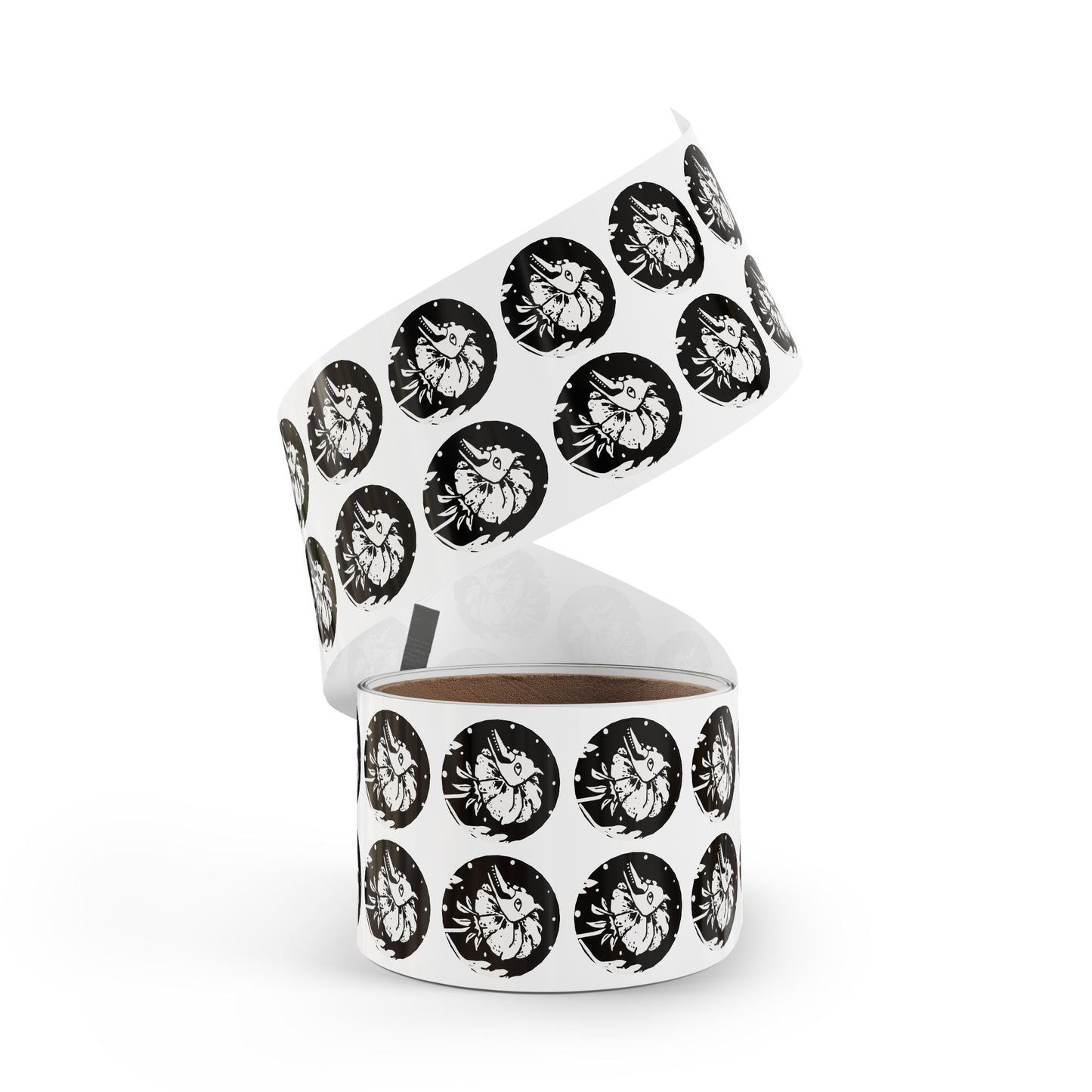 Round Sticker Rolls - Flower Cannibal