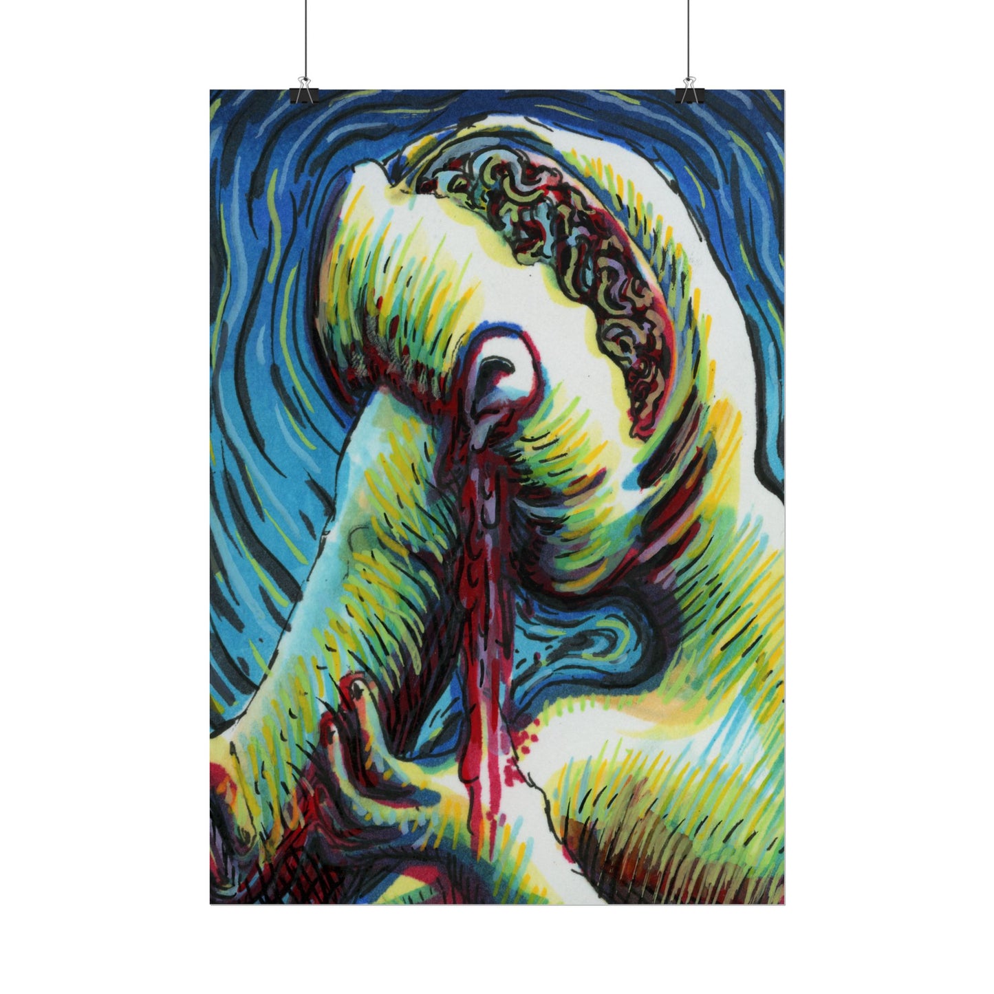 "Face Sludge Slam" poster