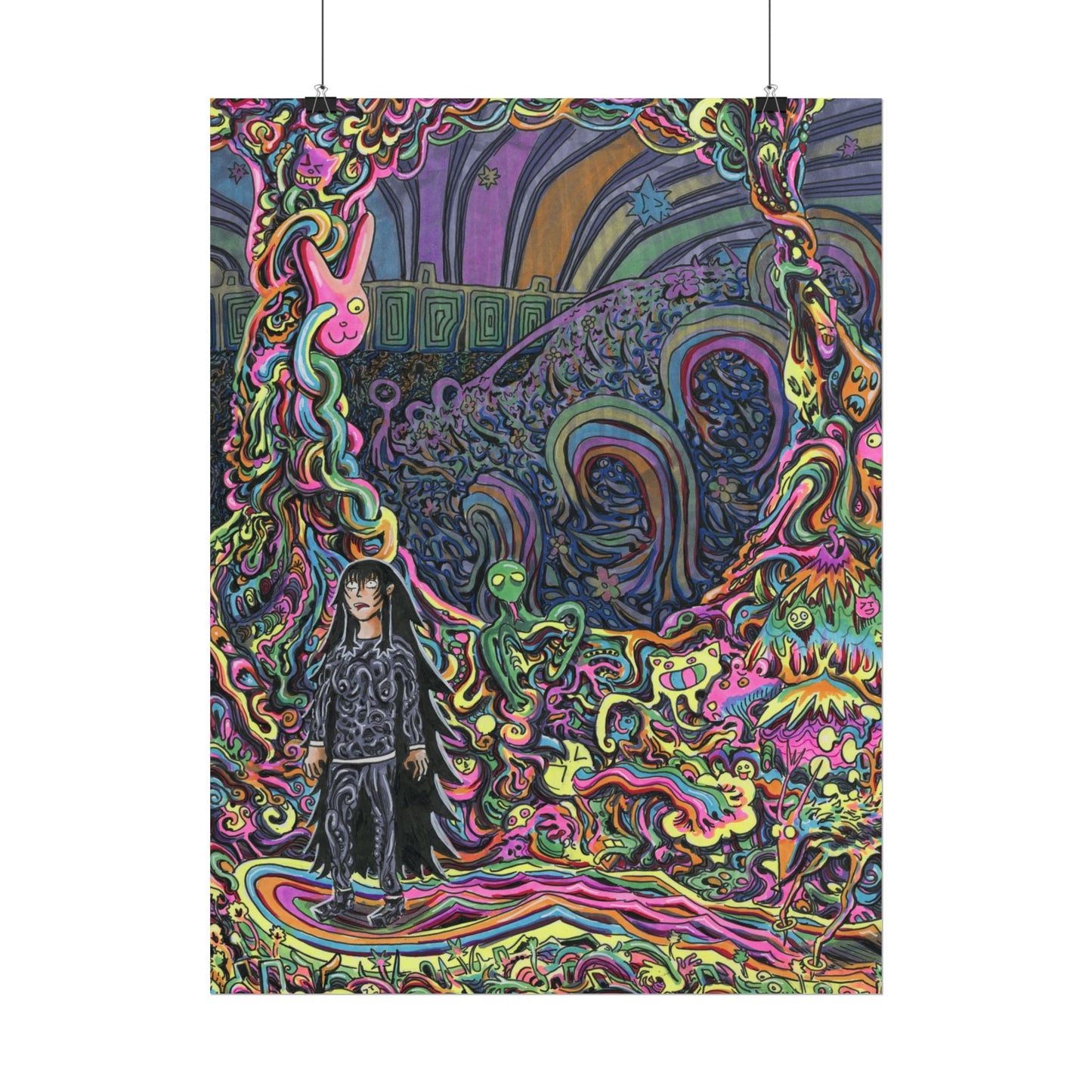 "Welcome to Floofle World" Print