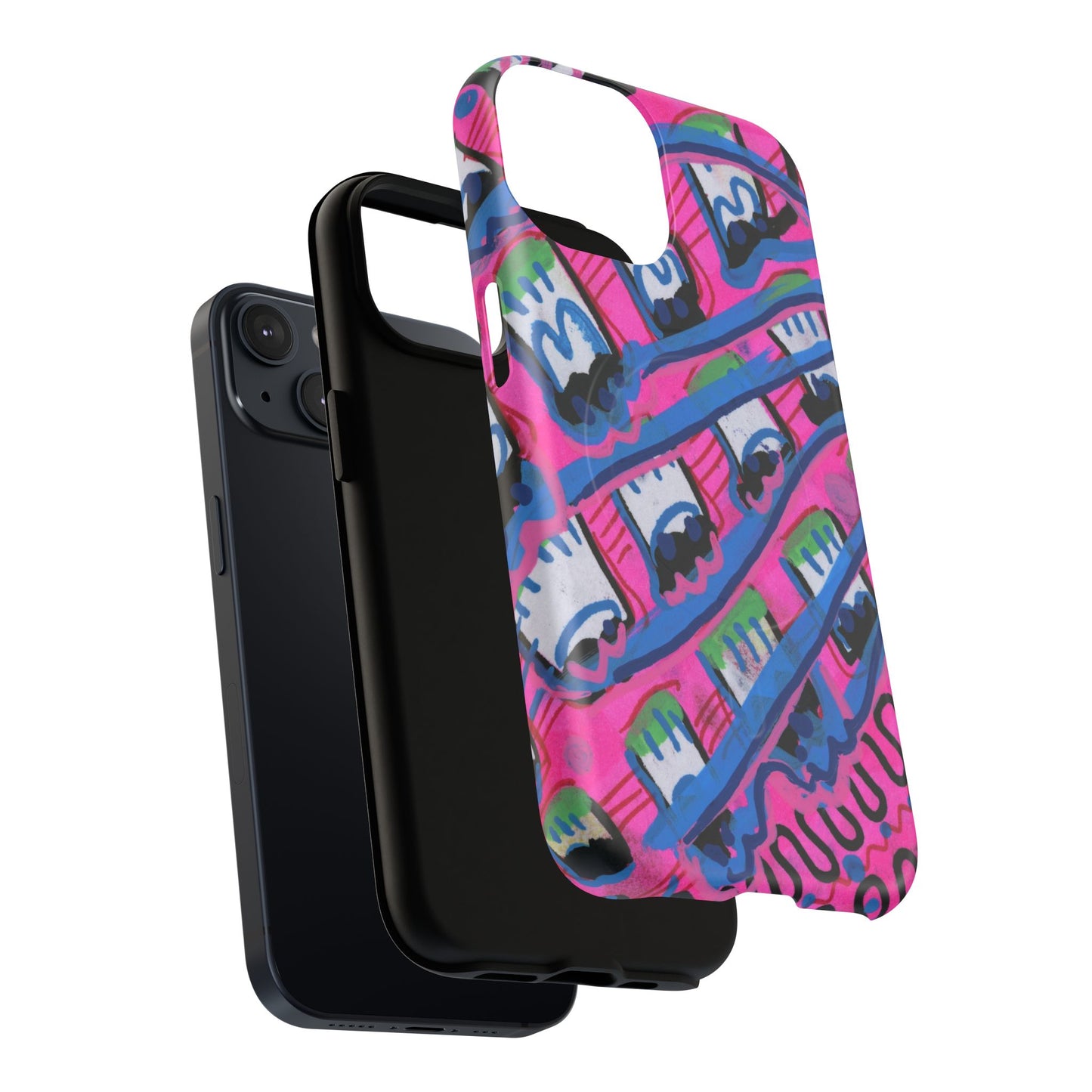 Pink Blast Tough Magnetic Case