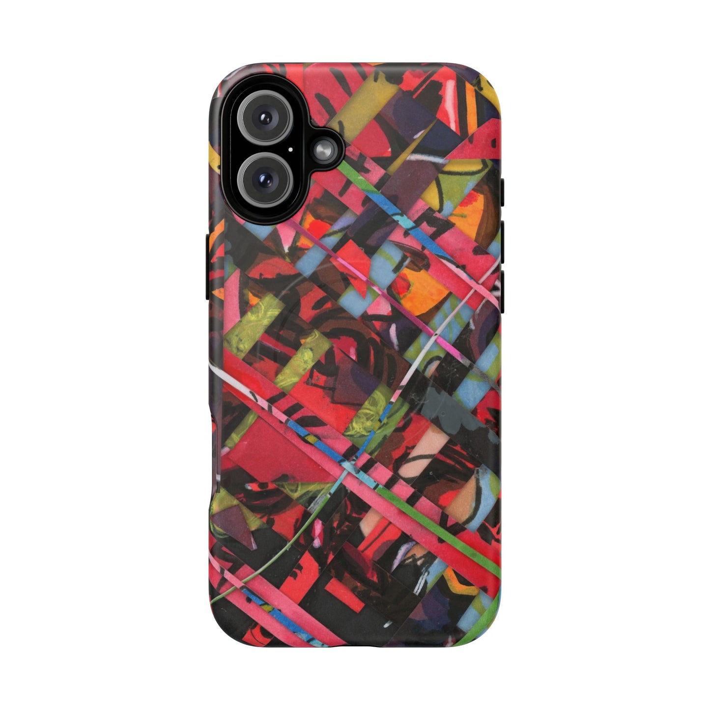 Abstracted Scraps Tough Magnetic Cases