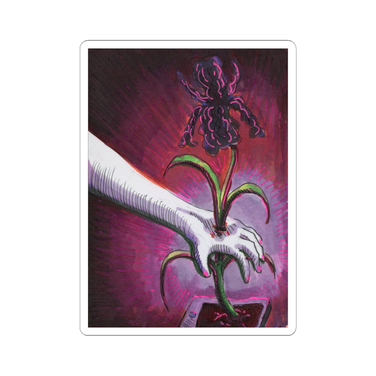 "Heartthrob" sticker