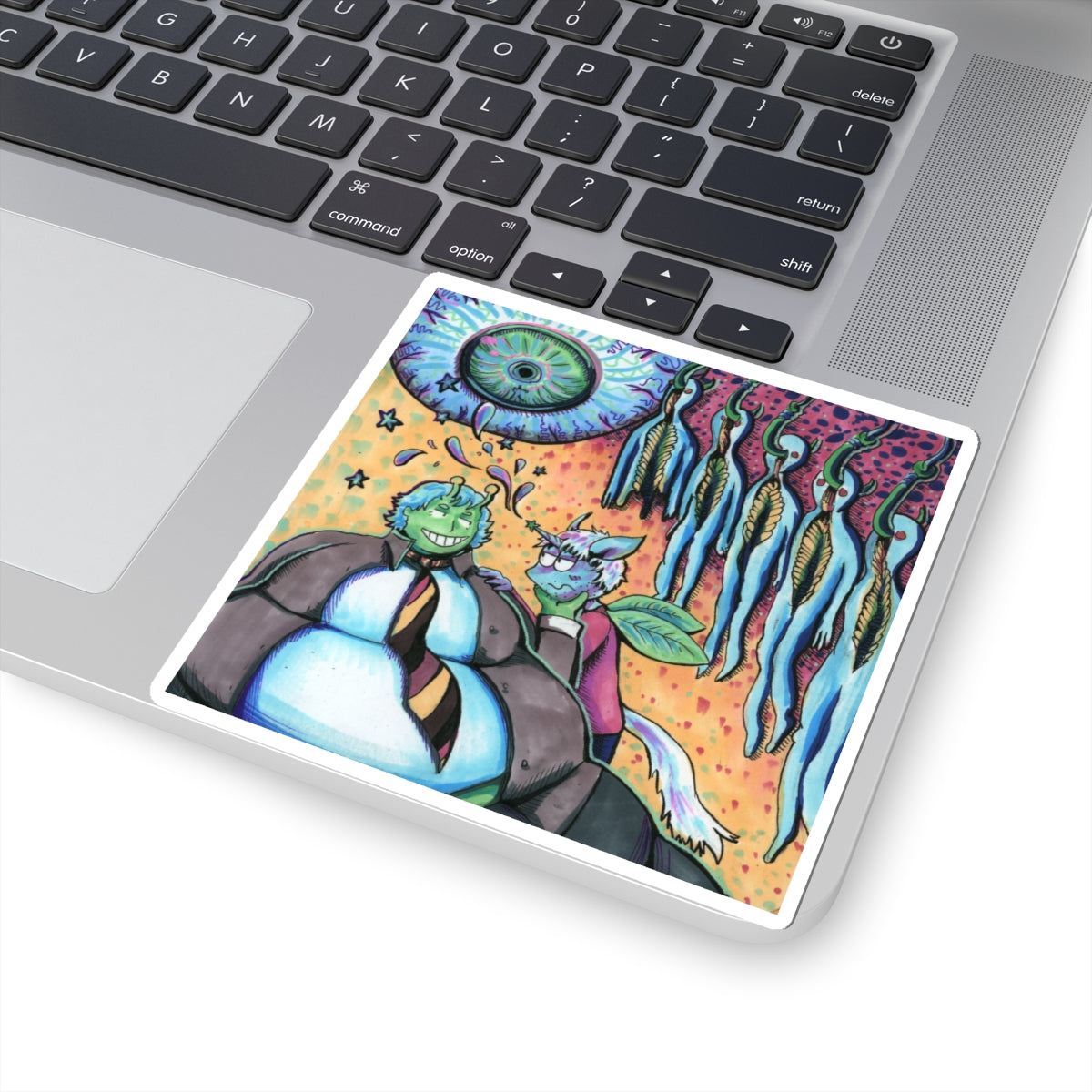 Nevets and Twinkle Kiss-Cut Sticker