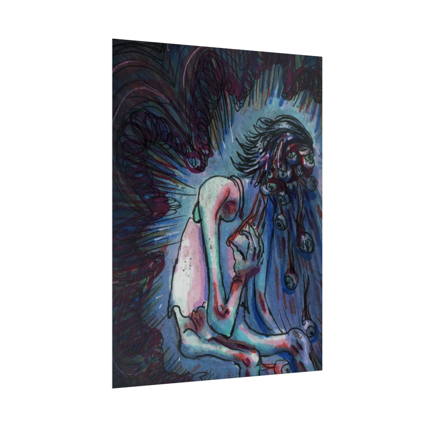 "Eyeball Vomit" poster