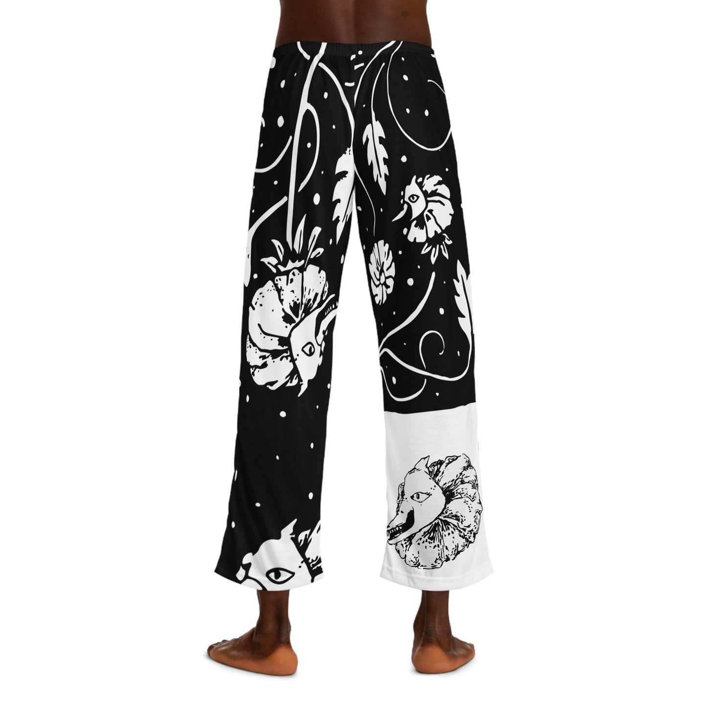 Men's Pajama Pants - Flower Cannibal