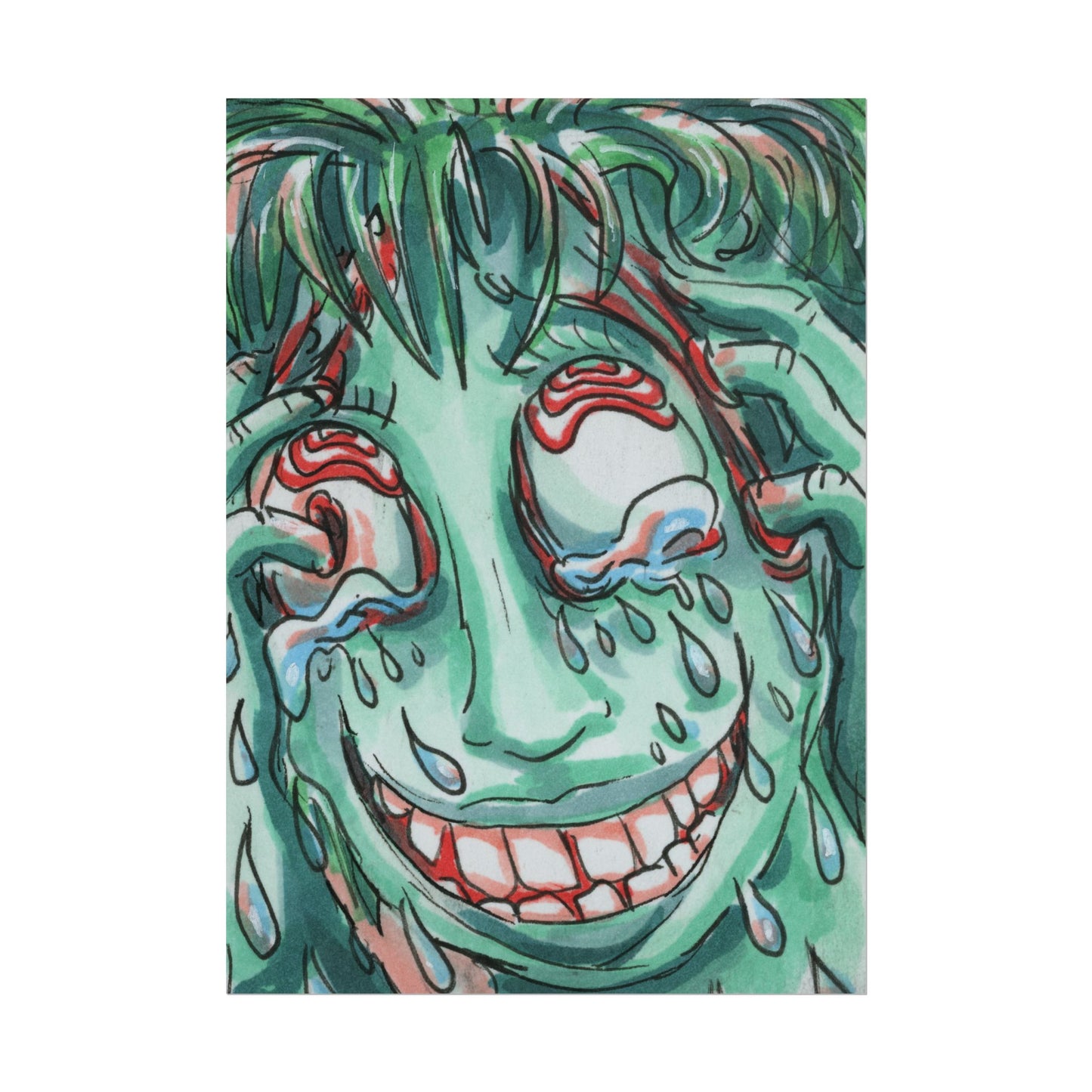 "Overwhelmed" poster