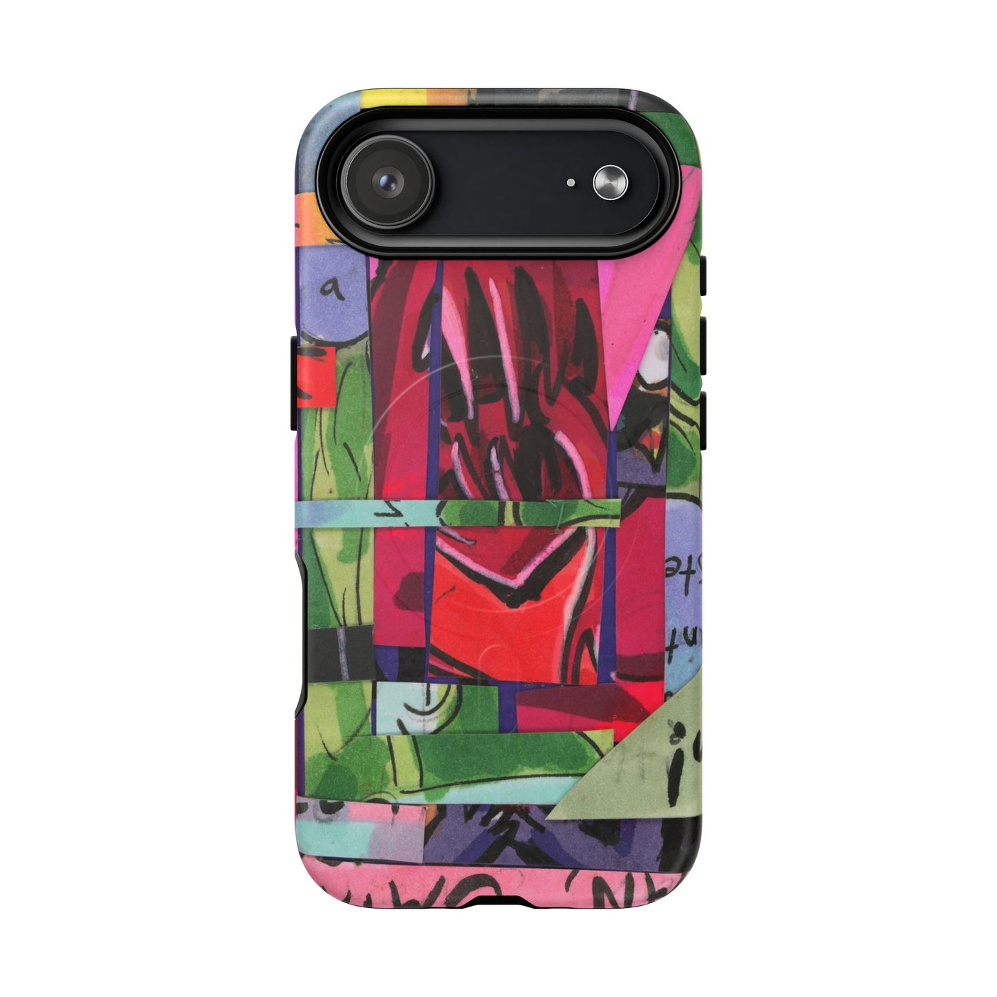 Abstracted Demon Tough Magnetic Cases