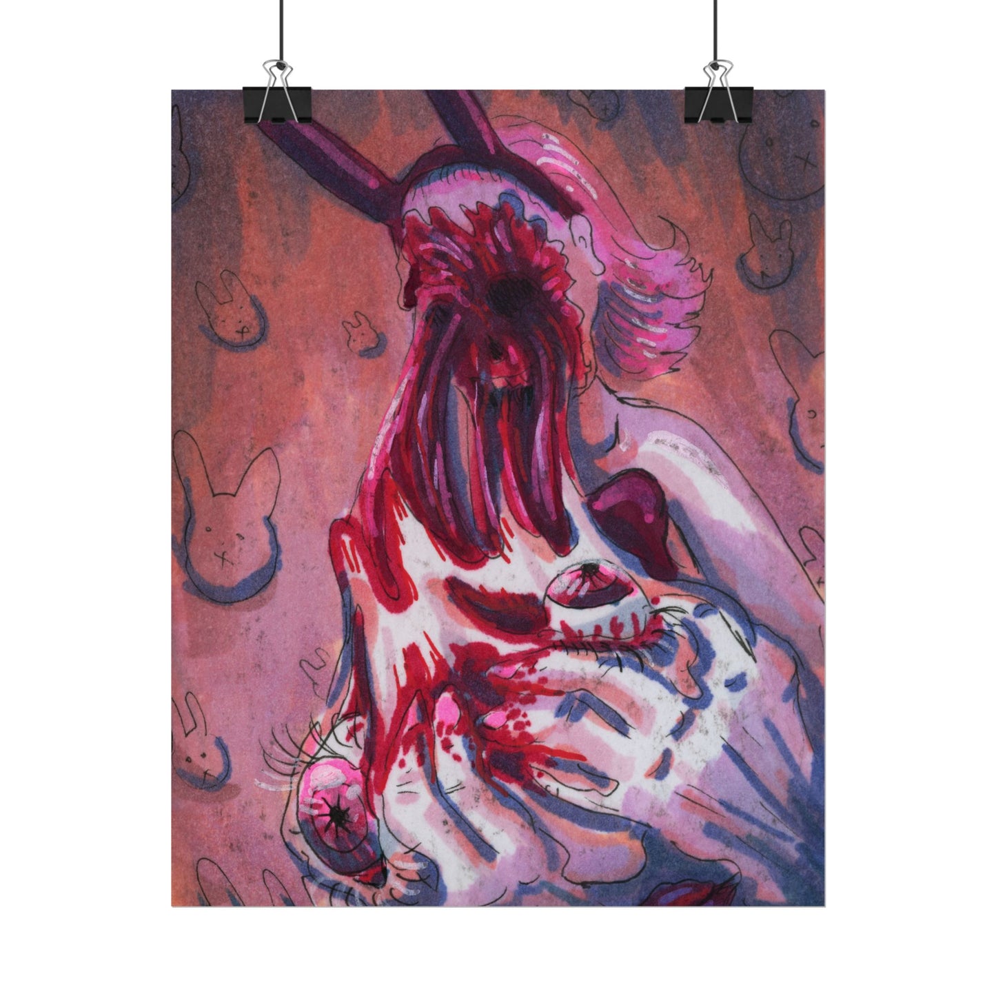 "Face Ripped Off" poster