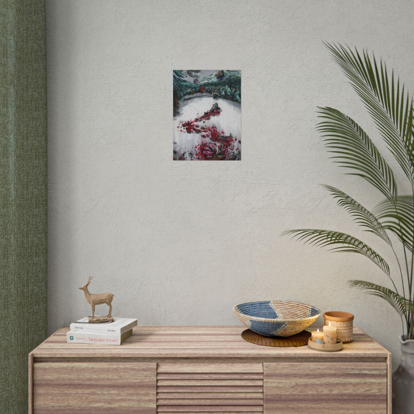 "Bloody Snow" poster