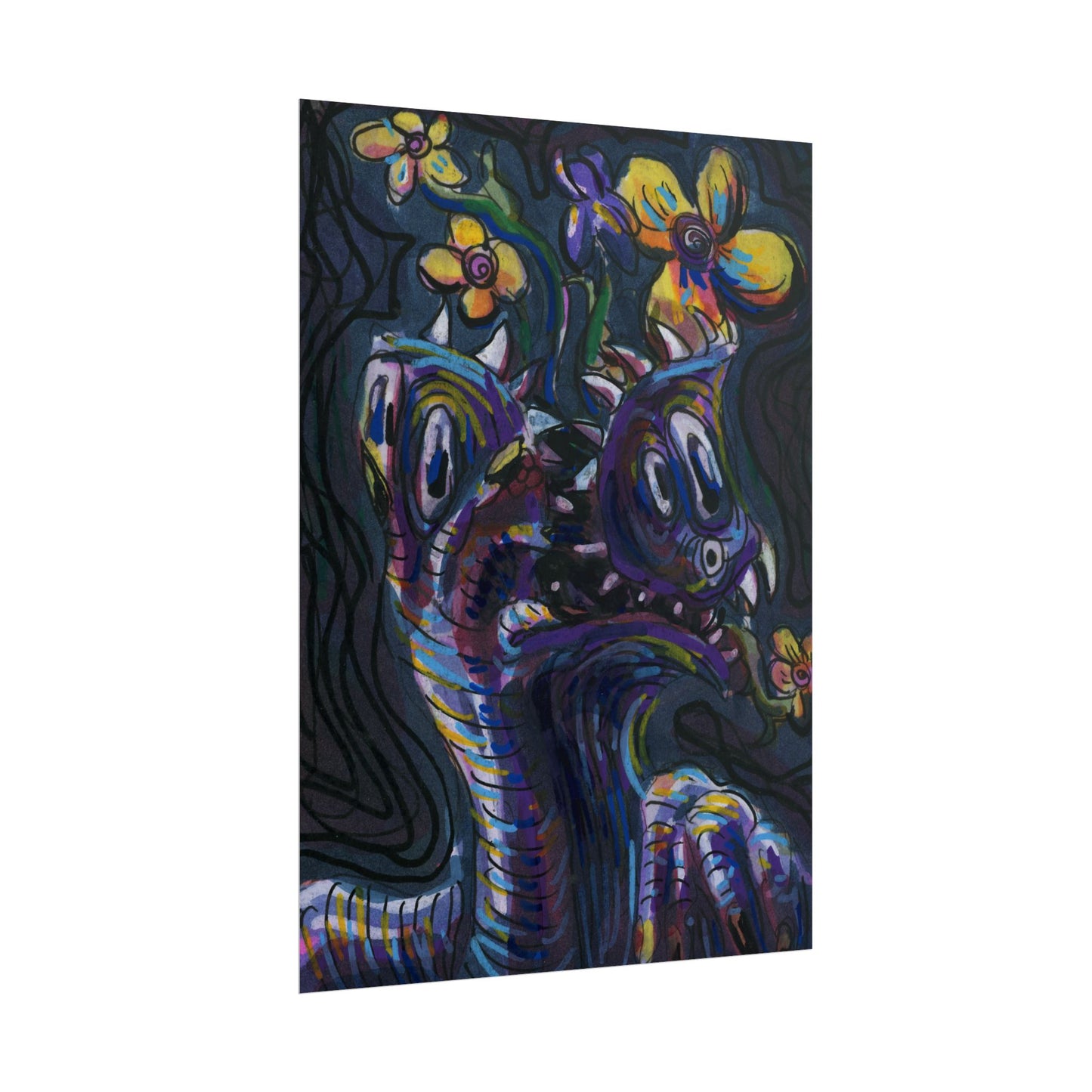 "Flower Friend" poster