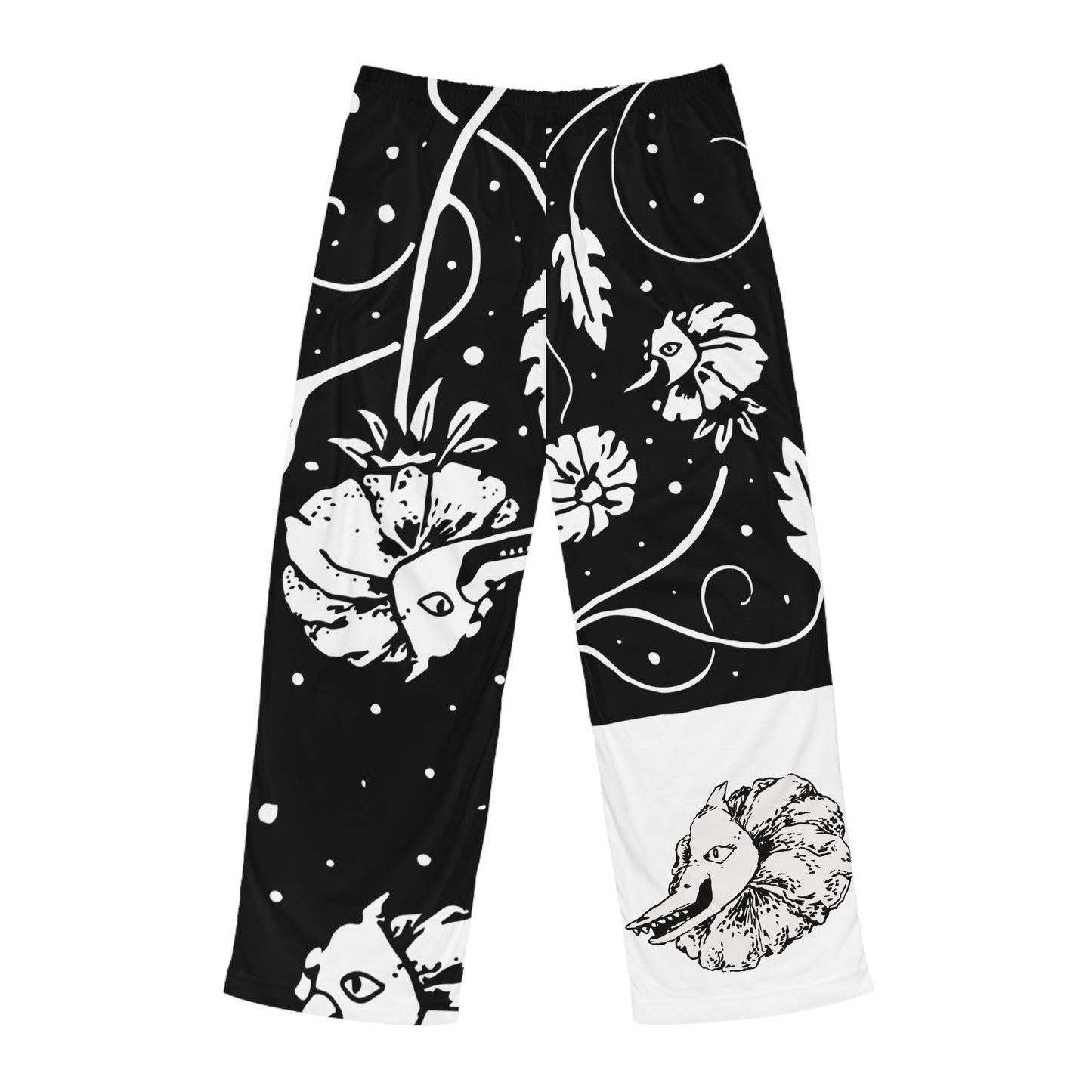 Men's Pajama Pants - Flower Cannibal