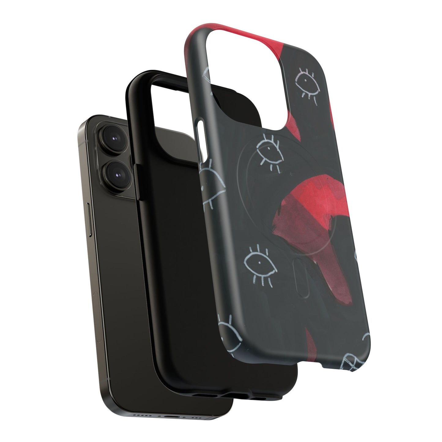 Eyeball Rage Tough Magnetic Cases