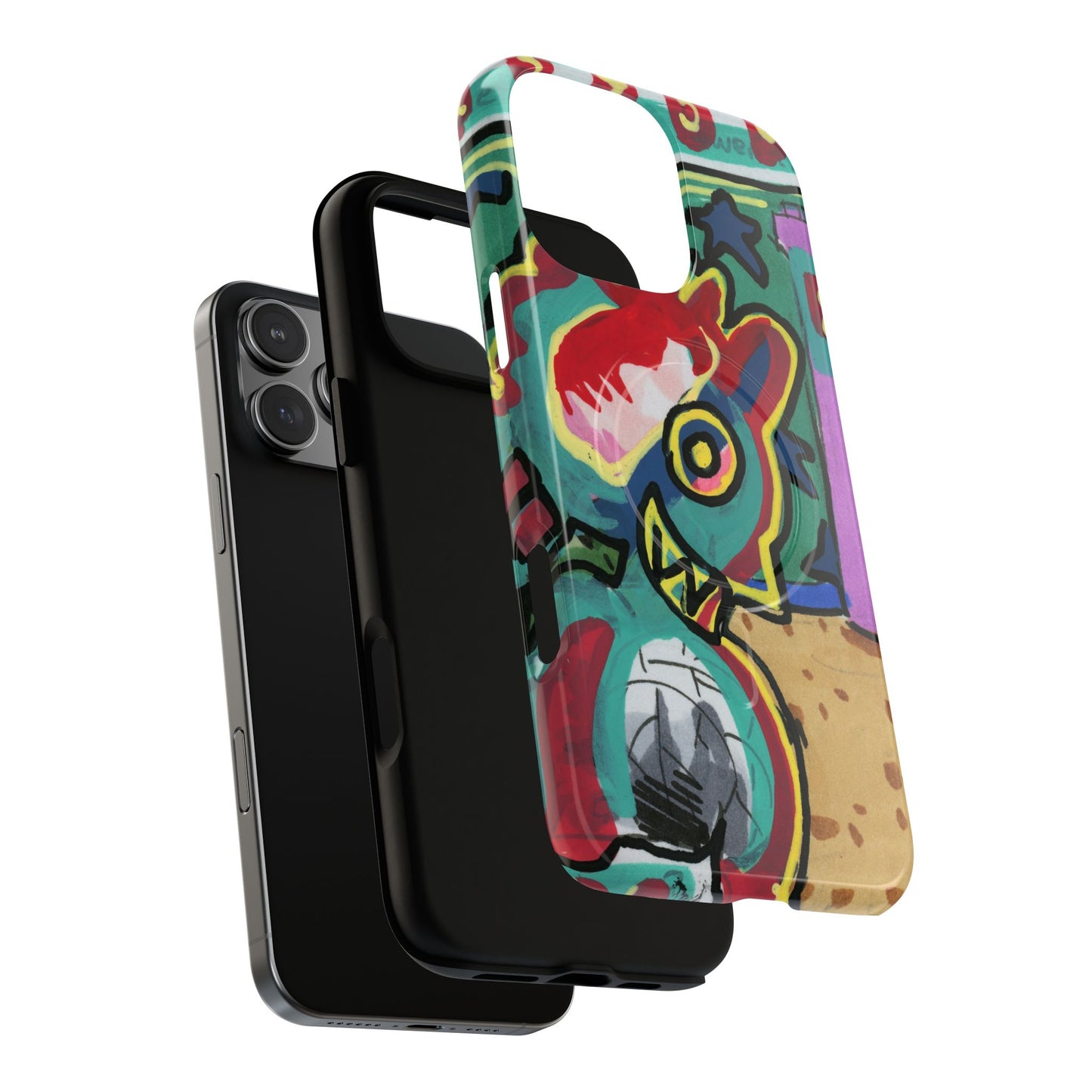 Smiley Creature Tough Magnetic Cases