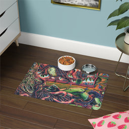 Pet Food Mat (12x18) - Early Bird