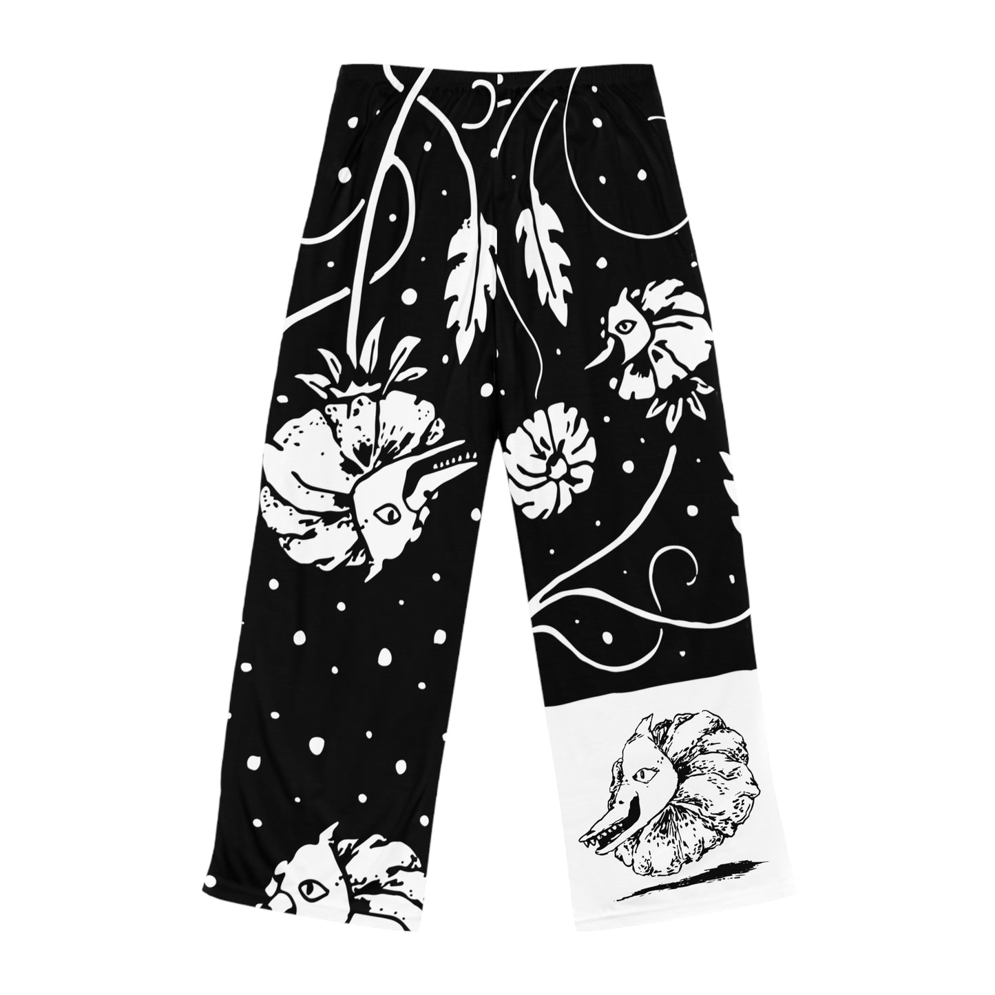 Women's Pajama Pants - Flower Cannibal