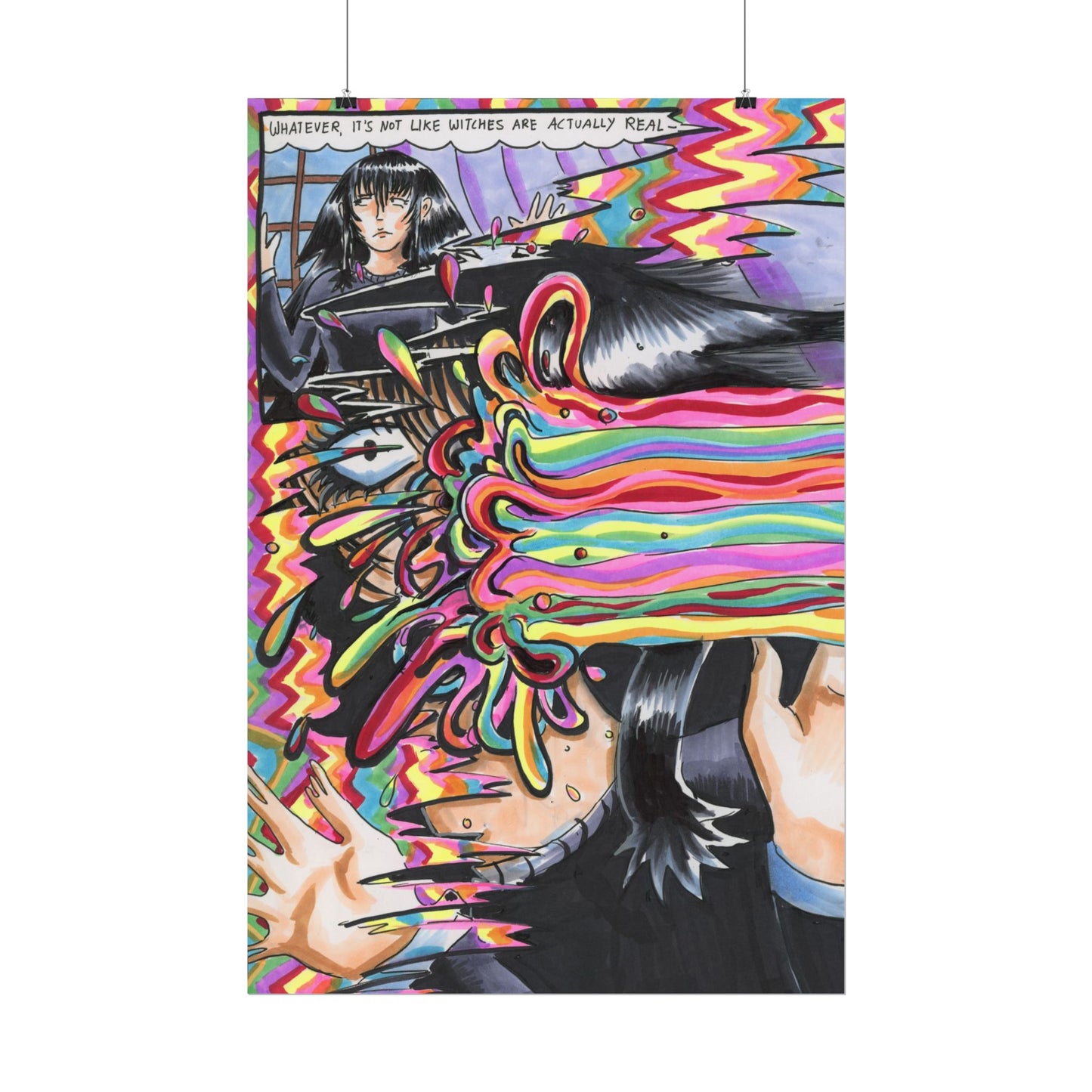 "Witches are real!?" Print