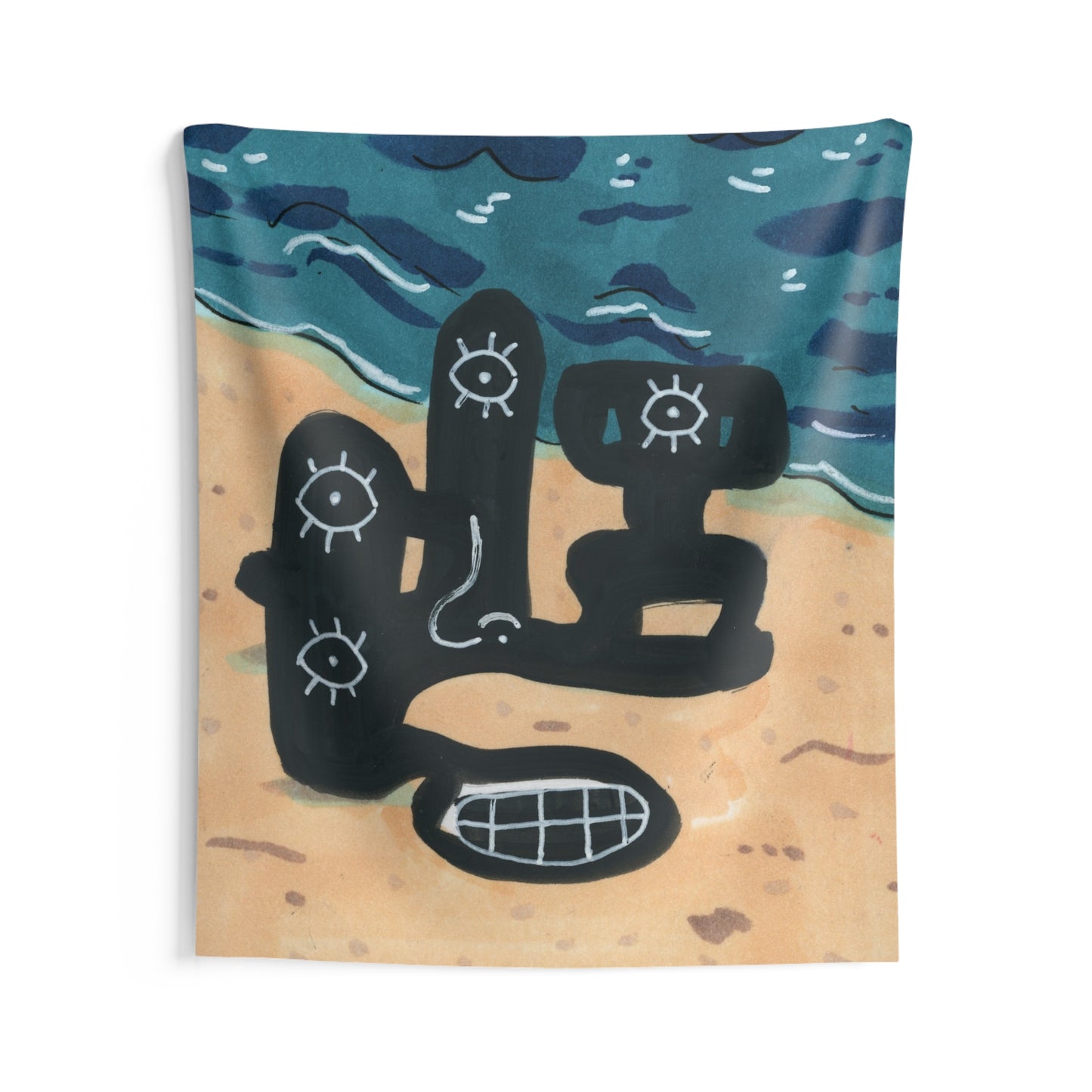 Beach time fun Indoor Wall Tapestry