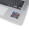 Eyeball Attack Kiss-Cut Sticker